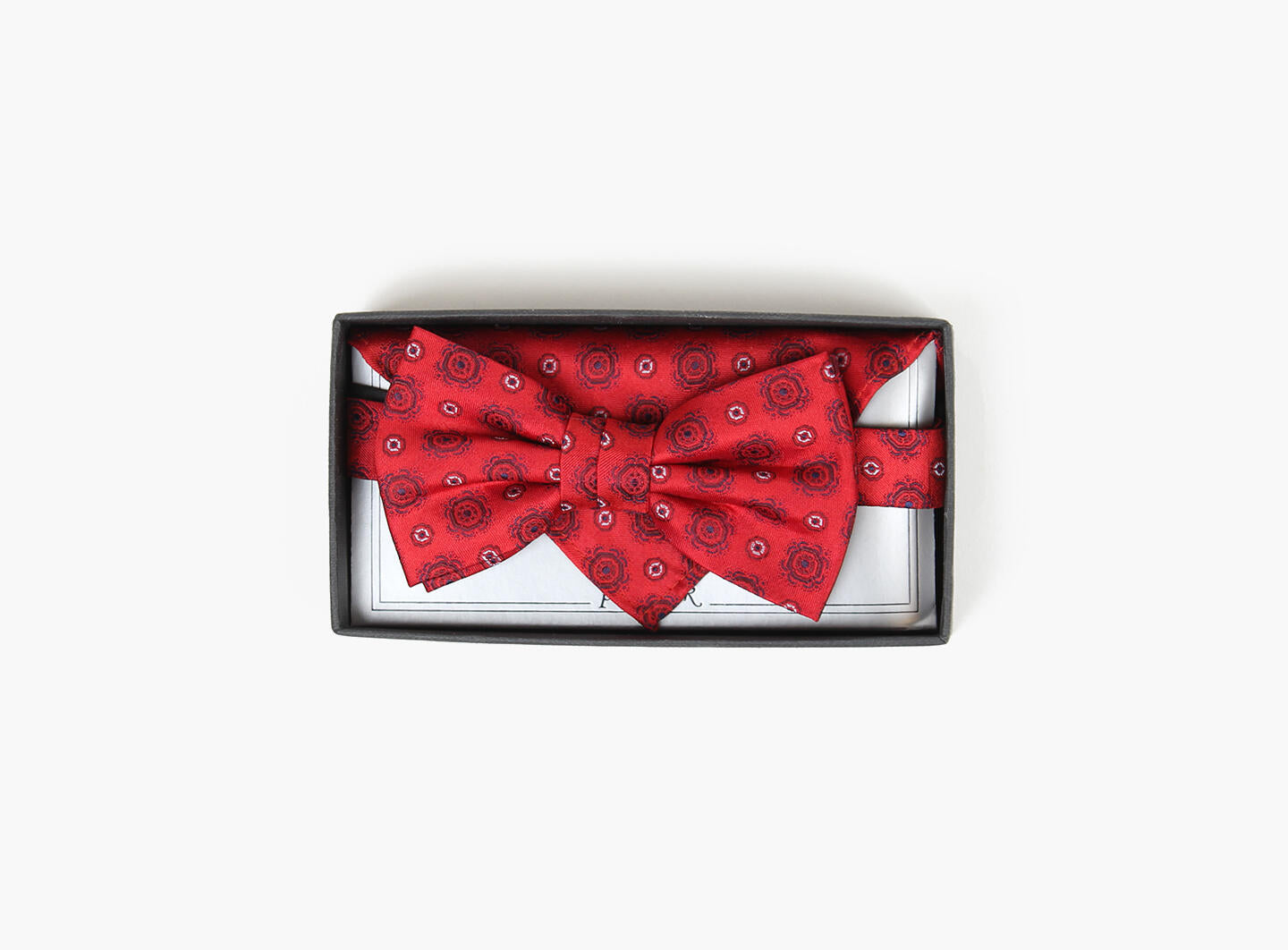 Sløyfe bowtie w/handky Red