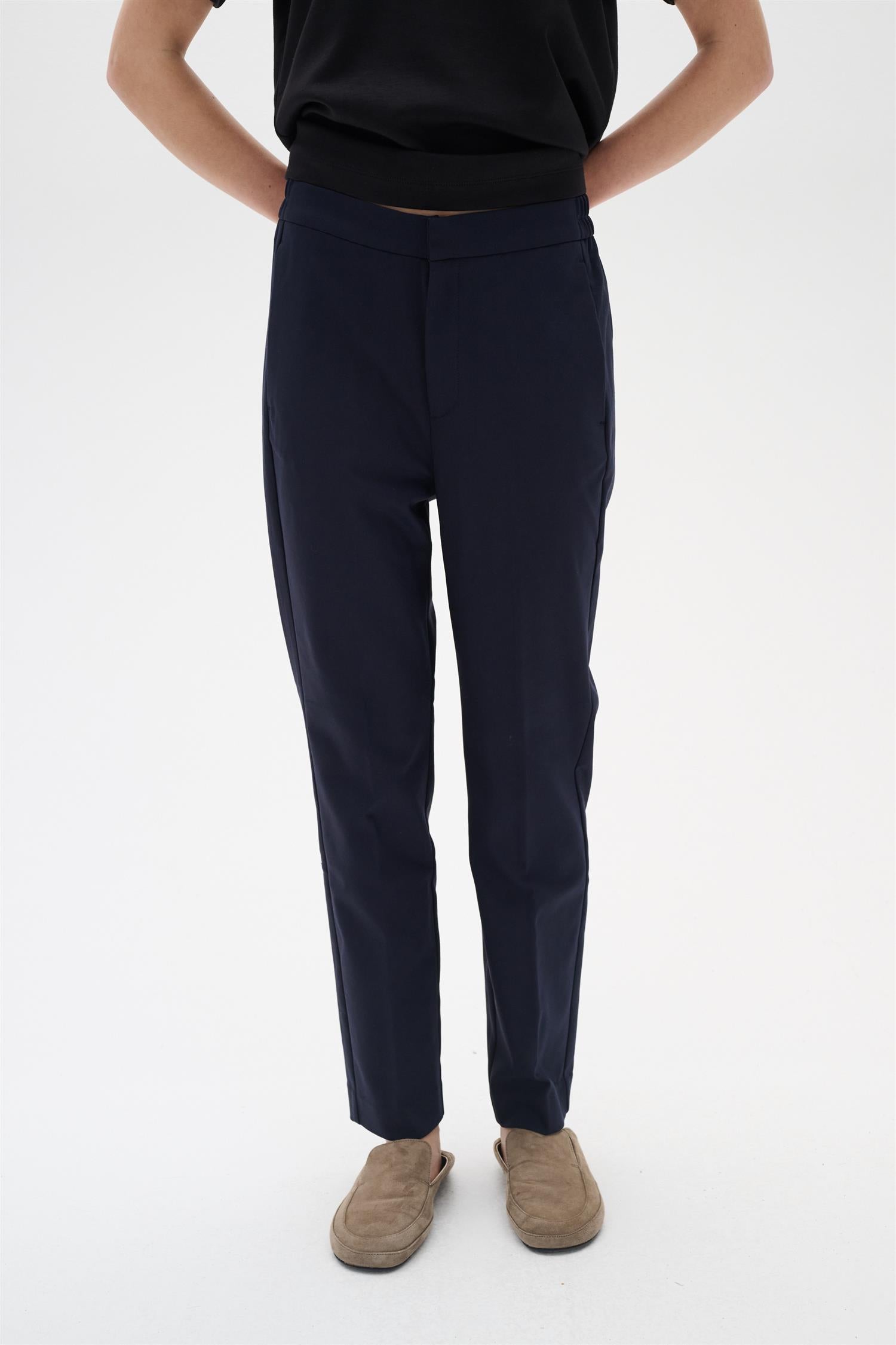 zellalw flat pant Blue
