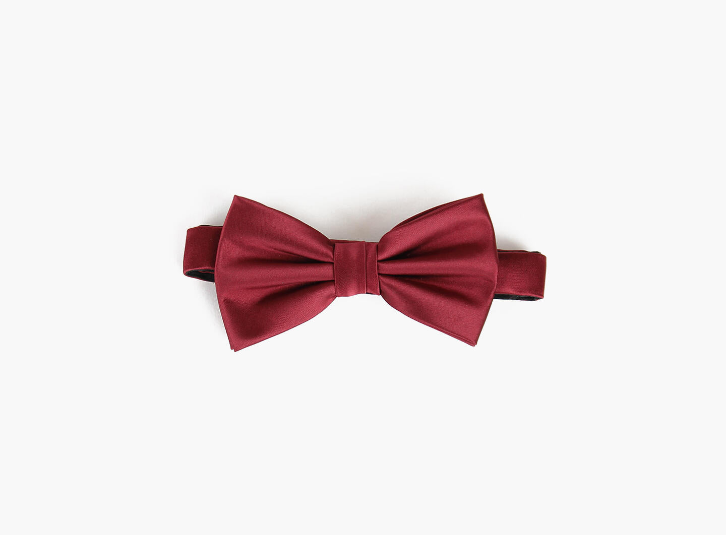 Manzini Sløyfe bowtie w/handky Burgundy