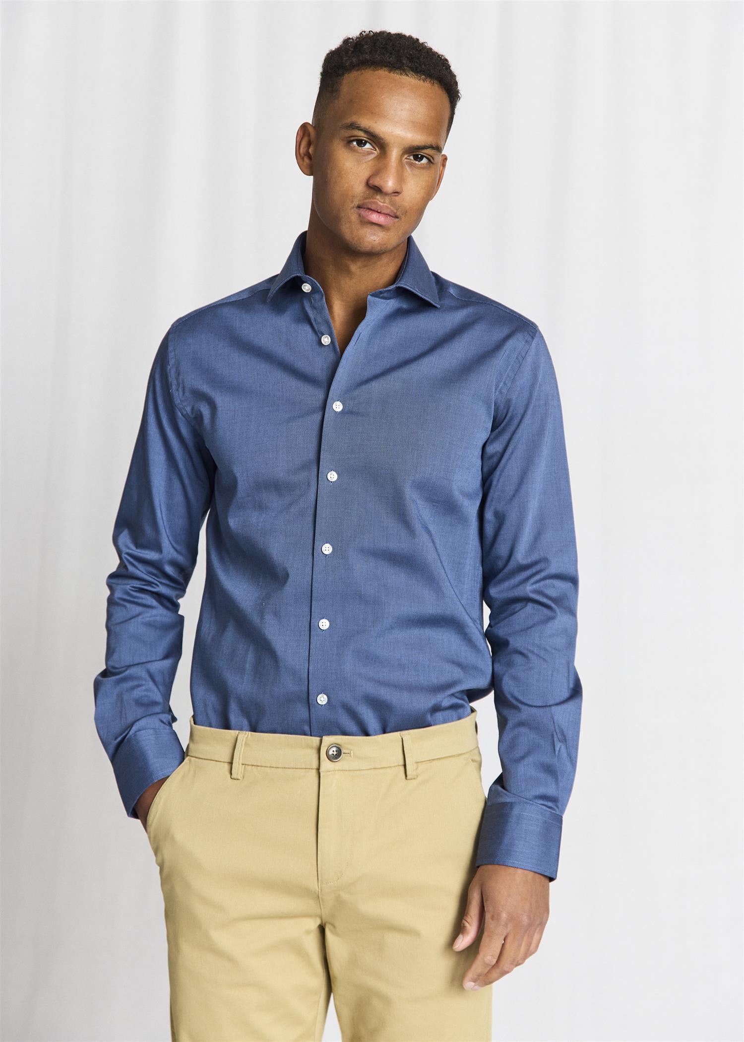 BS Viran modern fit Dark Blue