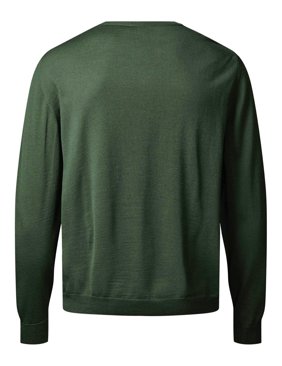 Milan Pullover V Neck Reg.fit Dark Green