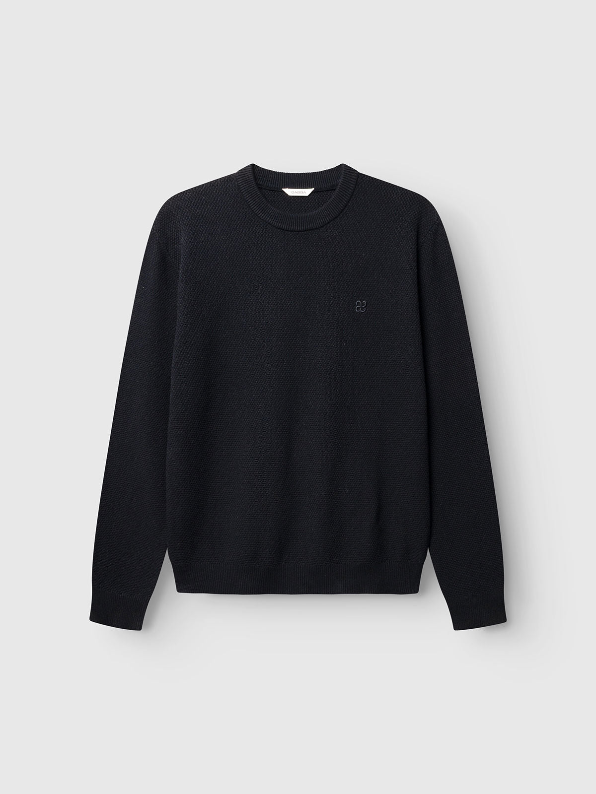 Gablamix Coro O-Neck Lsknit Blue Black