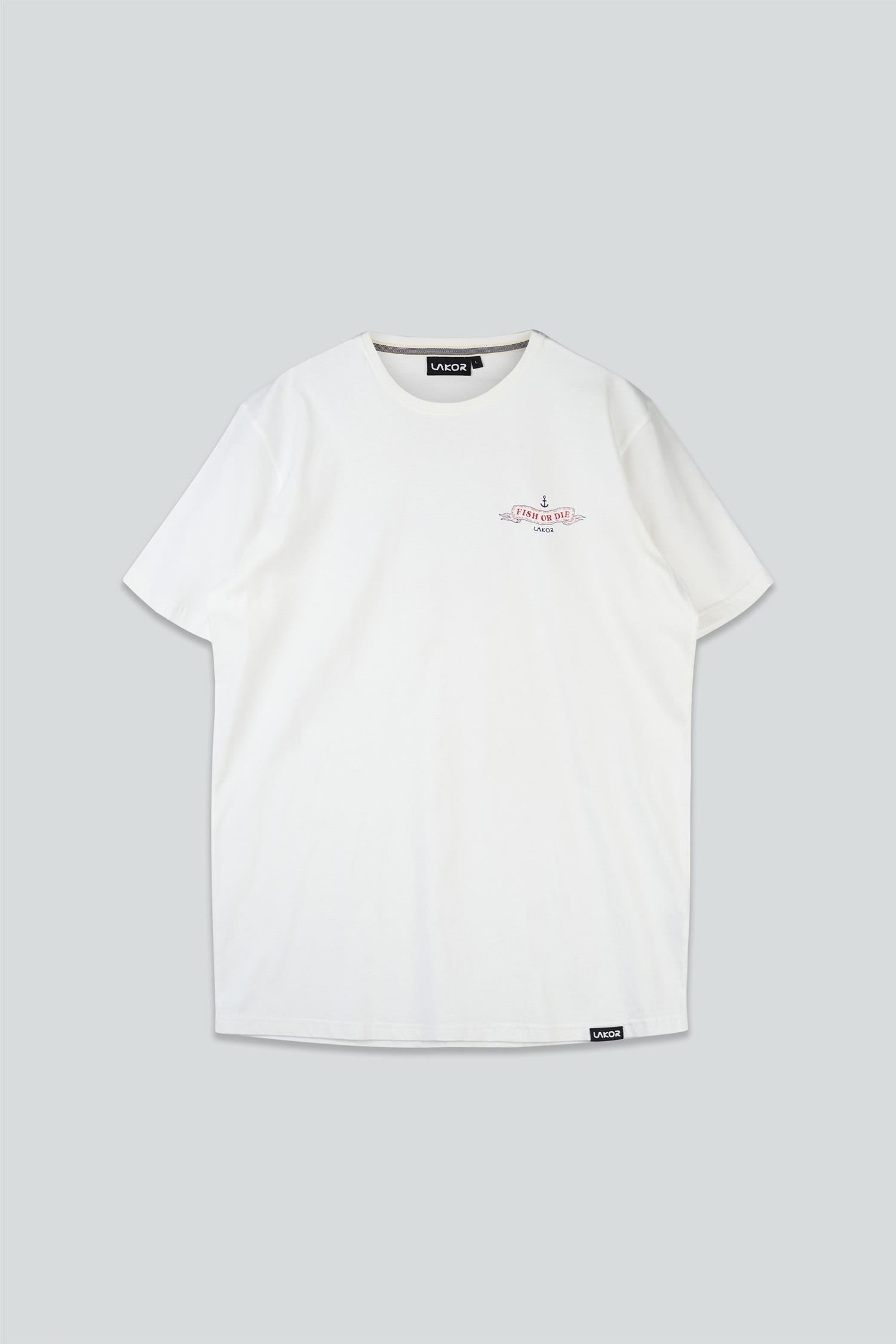 The Smoking Salmon t-shirt Starwhite