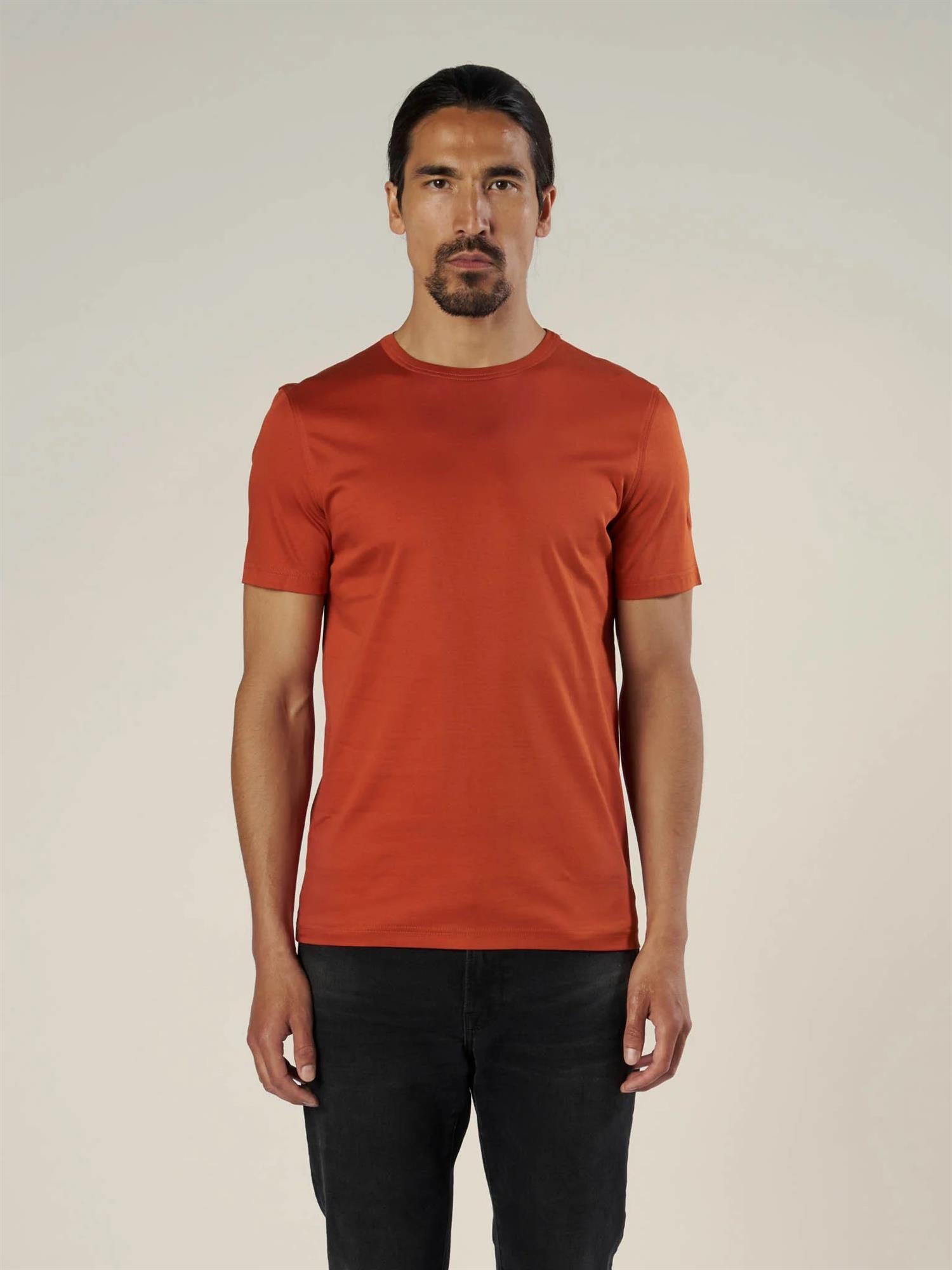 GAPERRY CRUNCH O-SS TEE Burned Orange