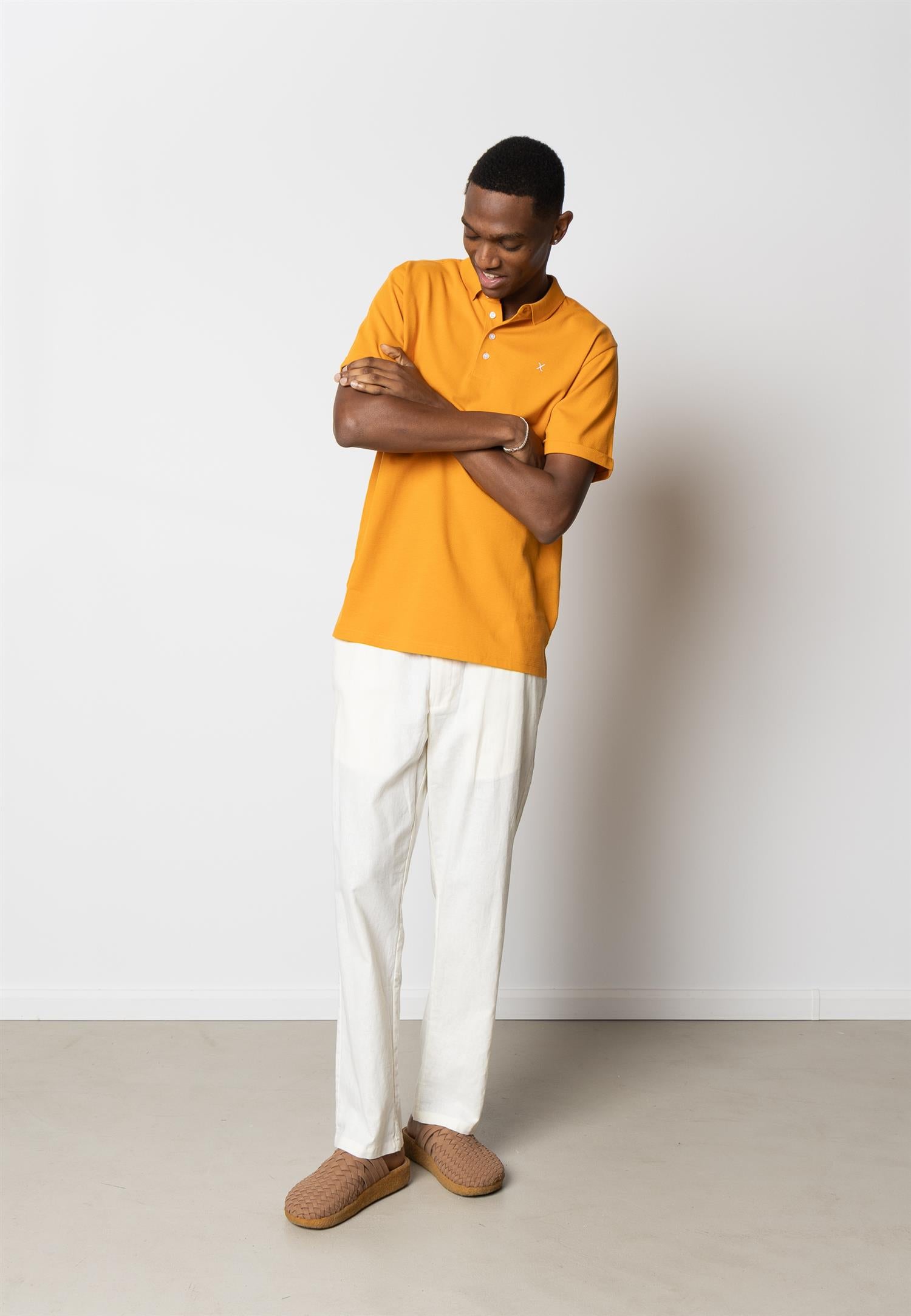 Silkeborg Stretch polo Orange