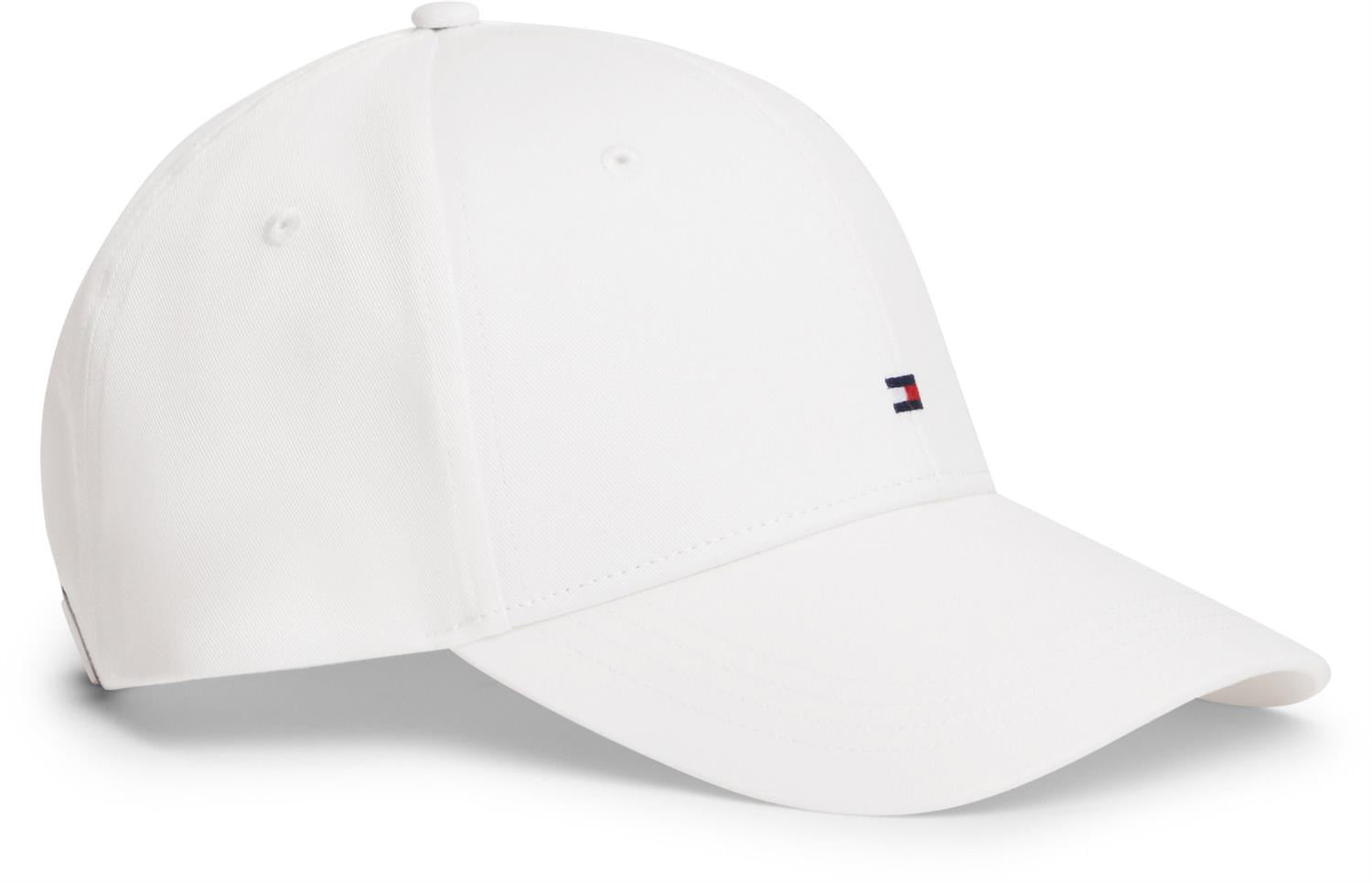 Th Flag Cotton 6 Panel Cap Ecru