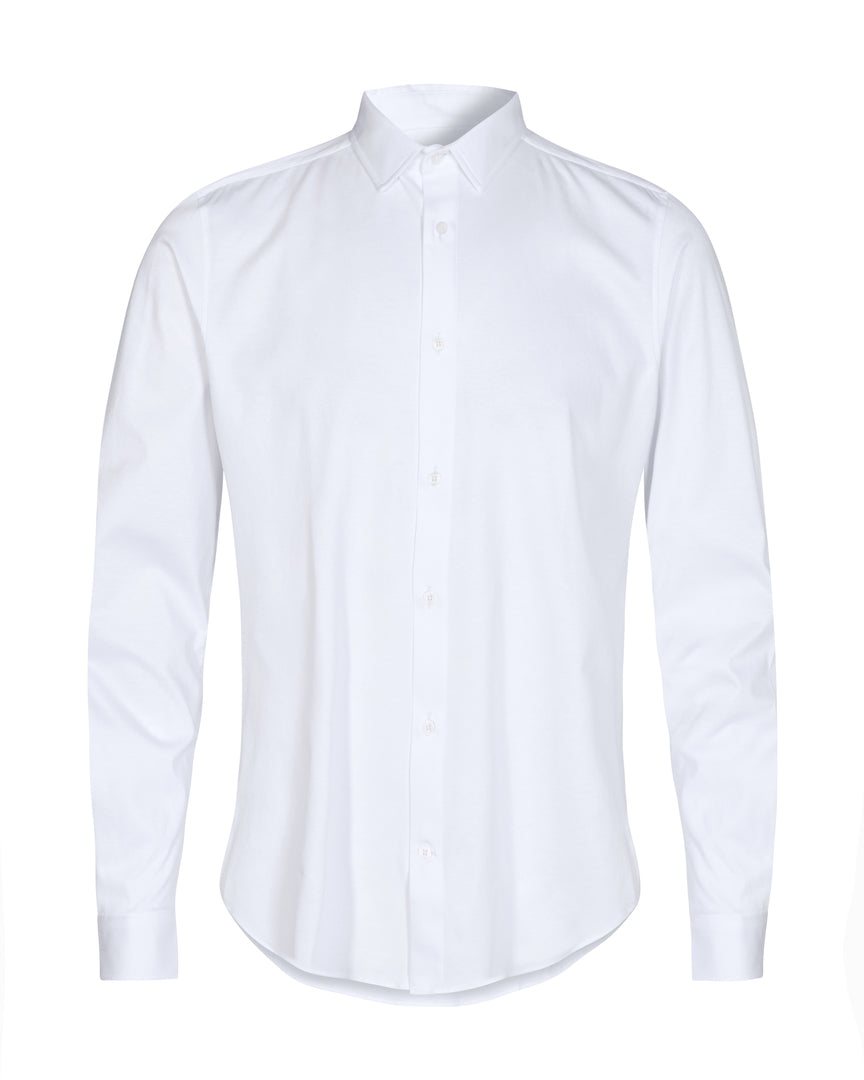 Marco Crunch Jersery shirt White