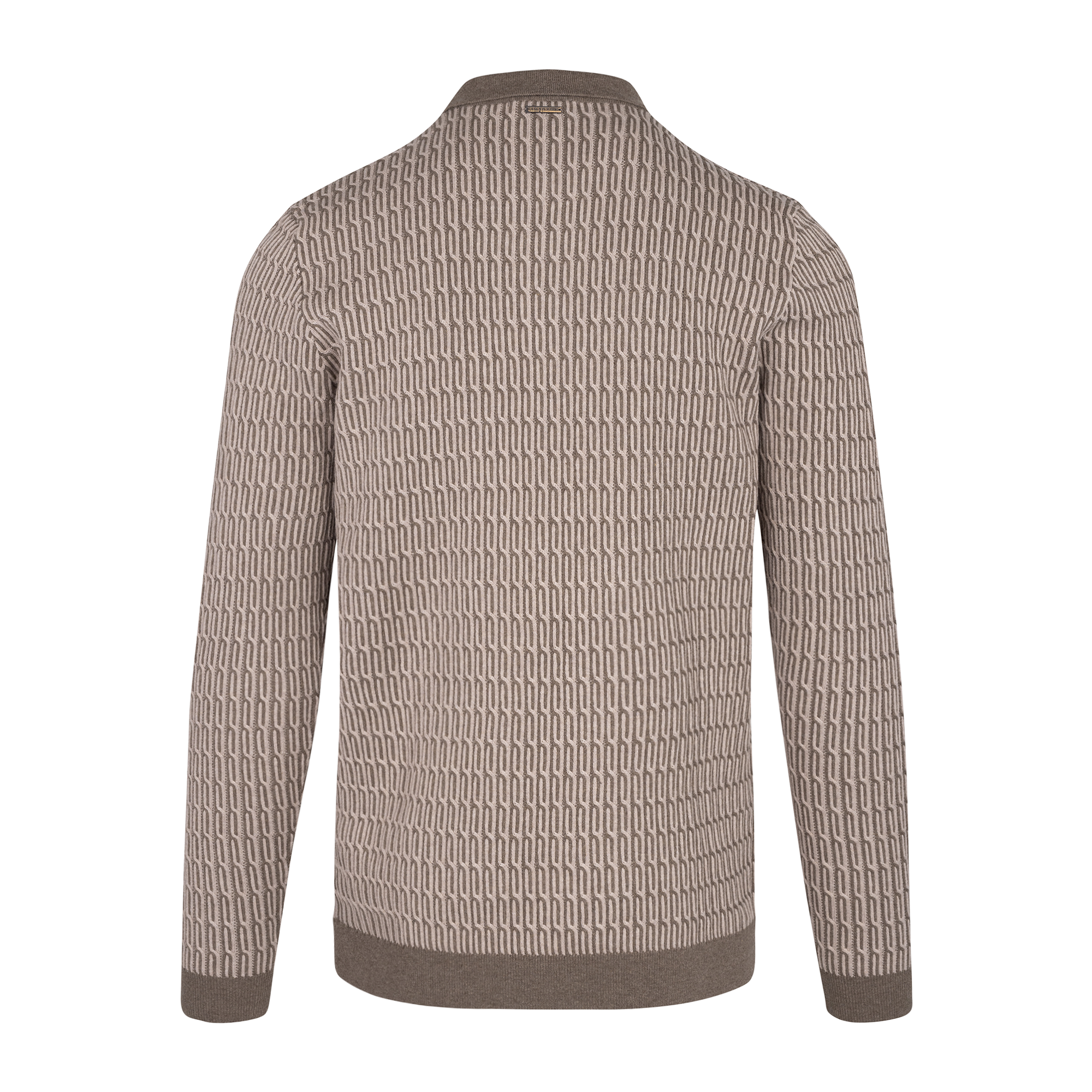 South Half-zip Brown