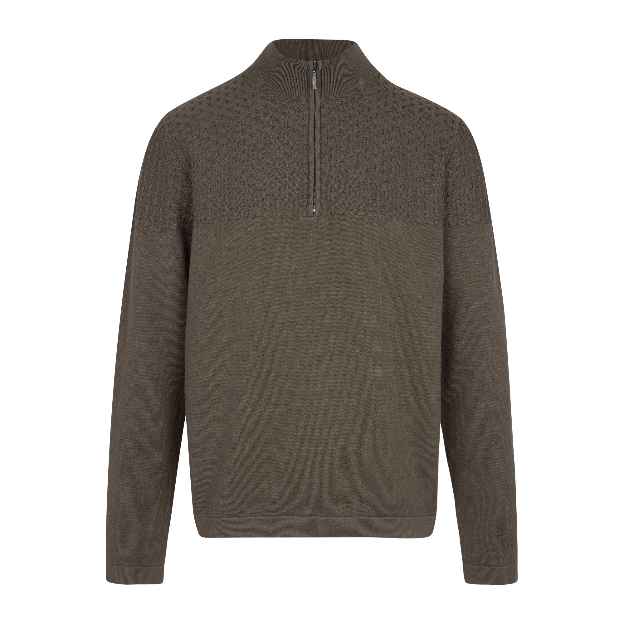 Amman Half-zip Olive