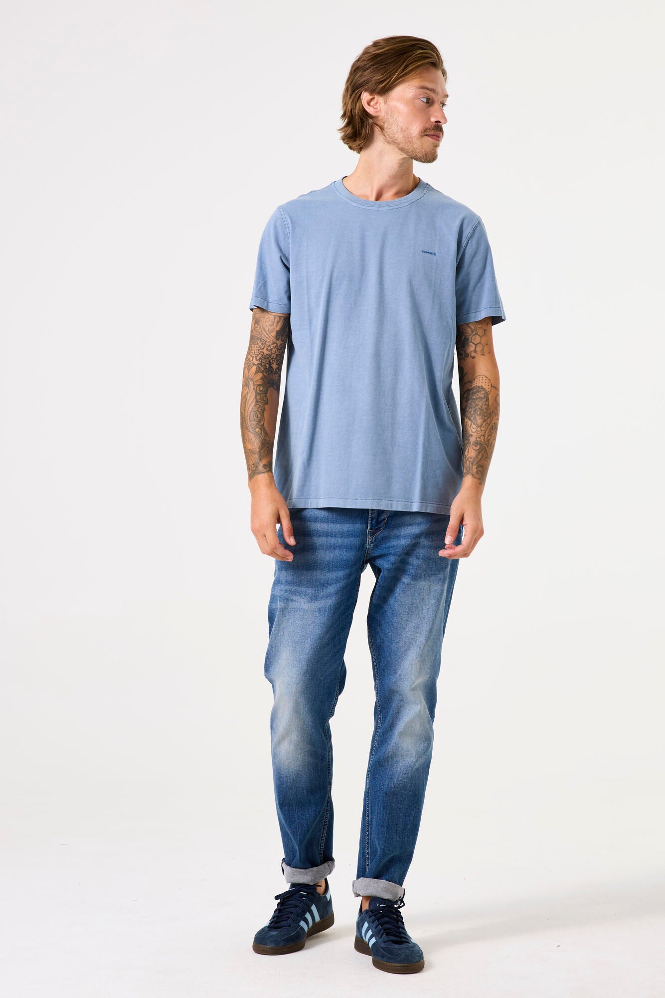 Z1179-4815 men´s T-shirt ss Stone Blue