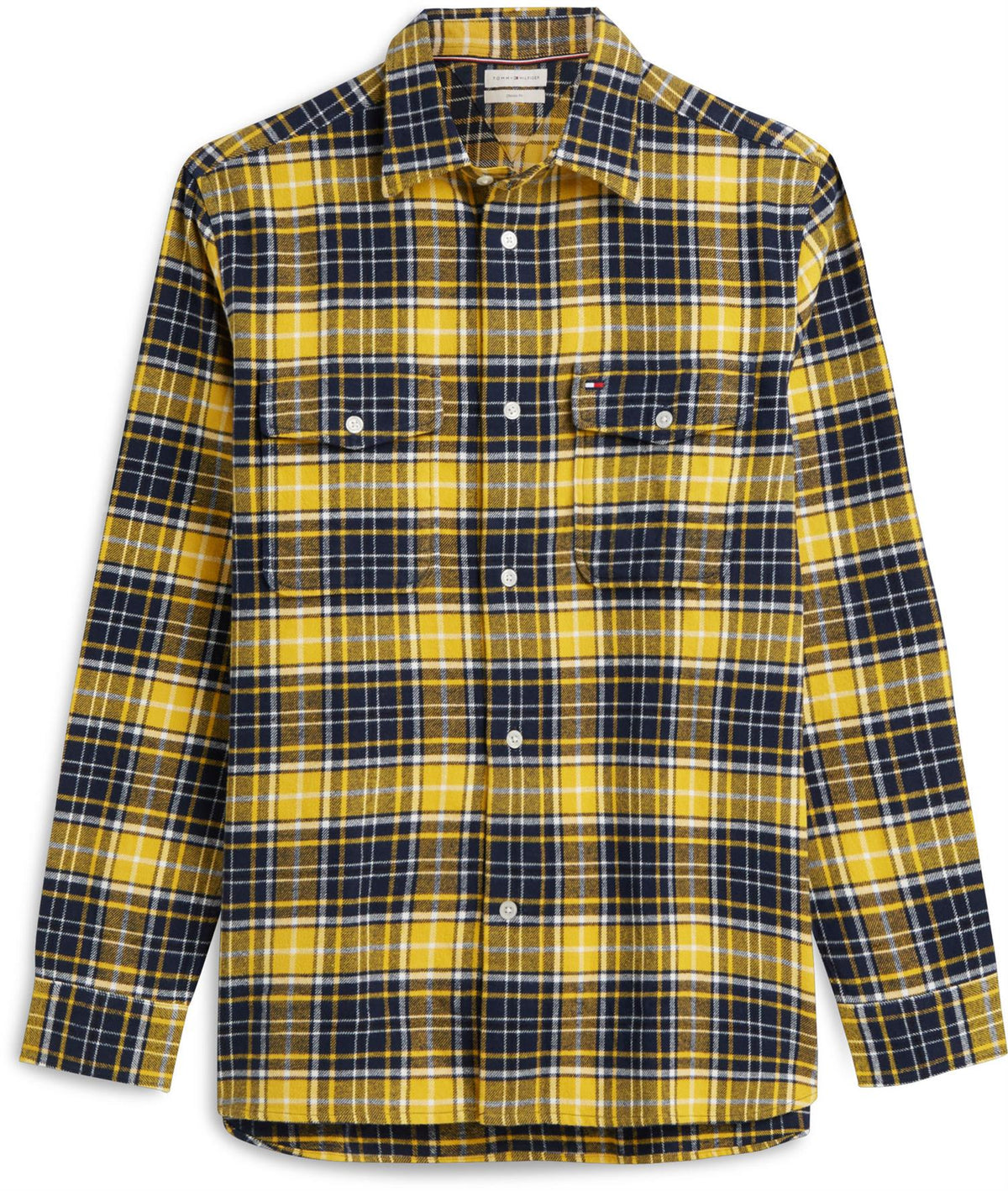 Flannel Check Overshirt Carbon Navy / Check