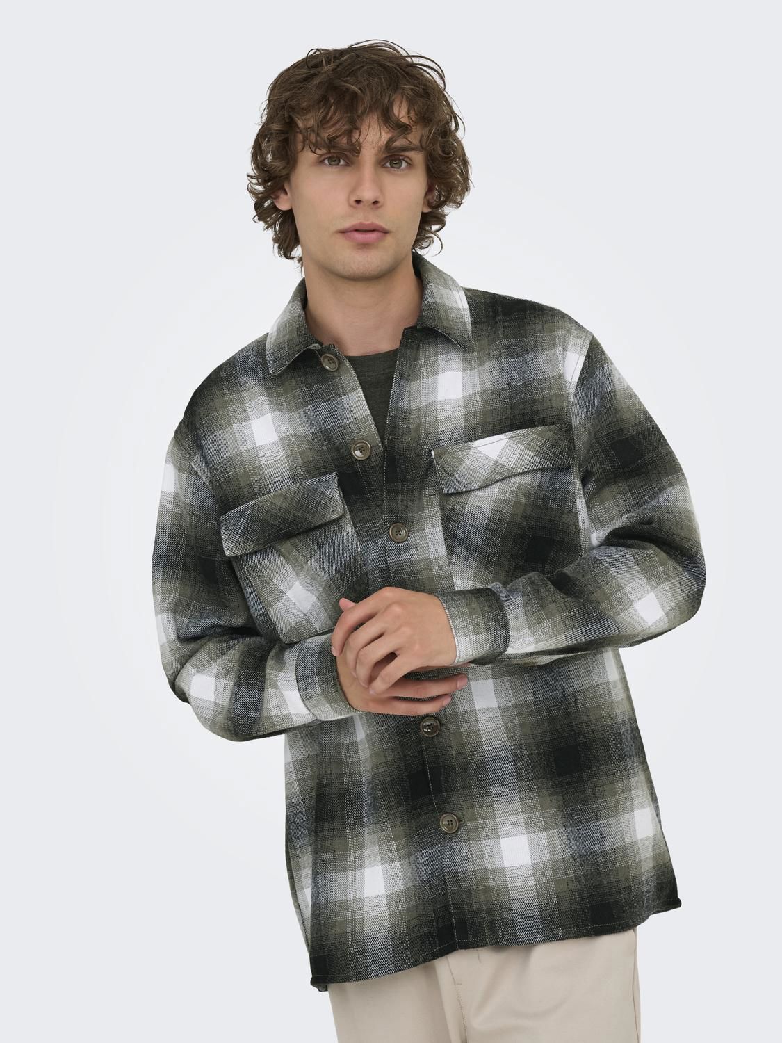 Onspaul Rlx  Overshirt Jet Black -