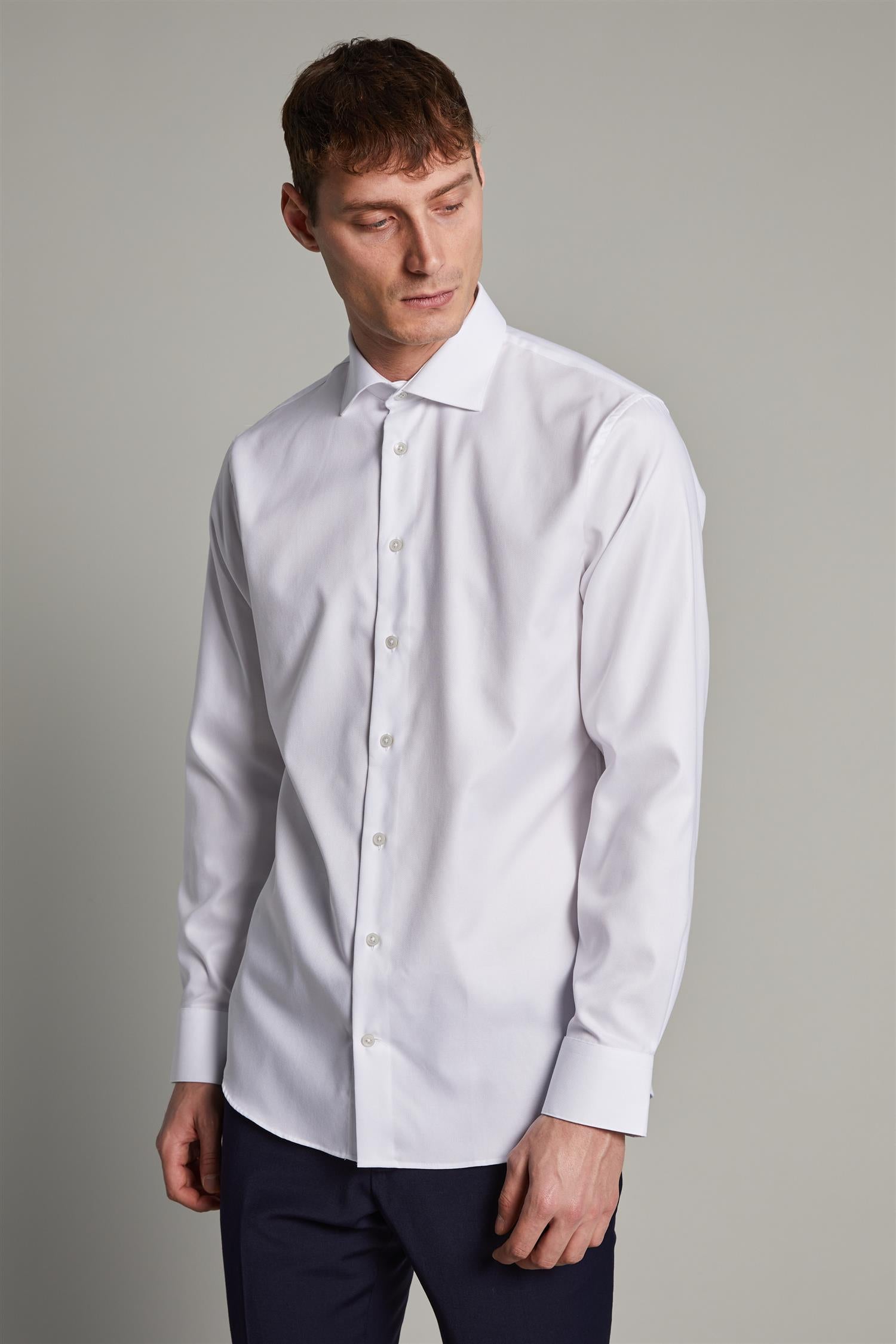 Matinique Marc Lux Oxford shirt White