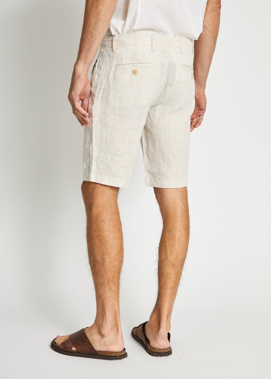 BS Abel Regular Fit Shorts Beige