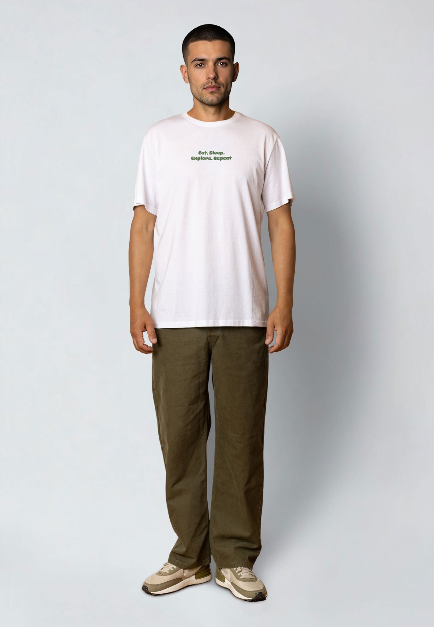 Eat Sleep T-Shirt White