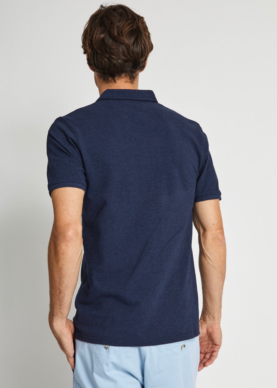 BS Monir Regular Fit Polo Shirt Ocean