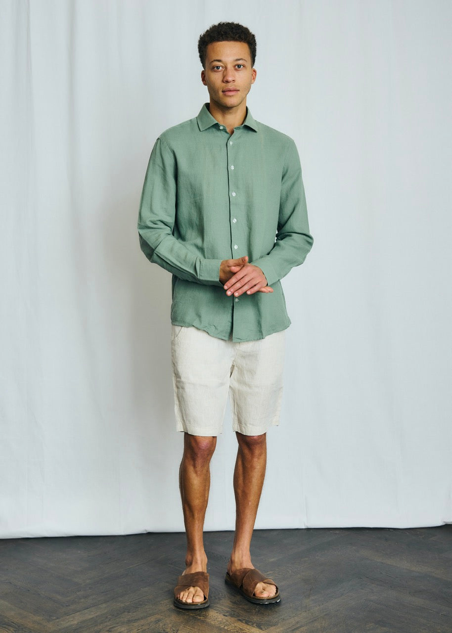 BS Peppon Regular Fit Shorts Sand