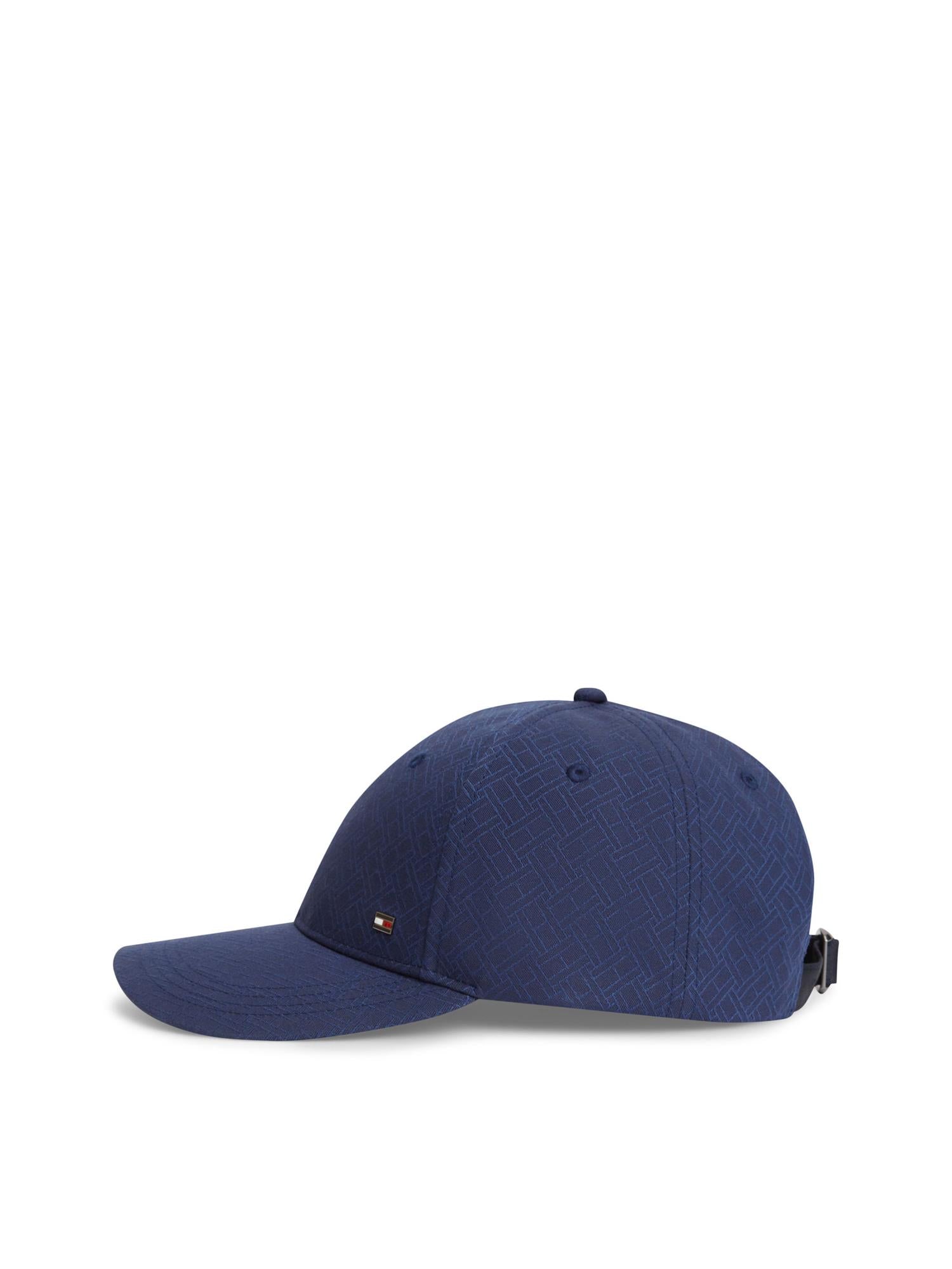 Th Flag Jacquard 6 Panel Cap Space Blue