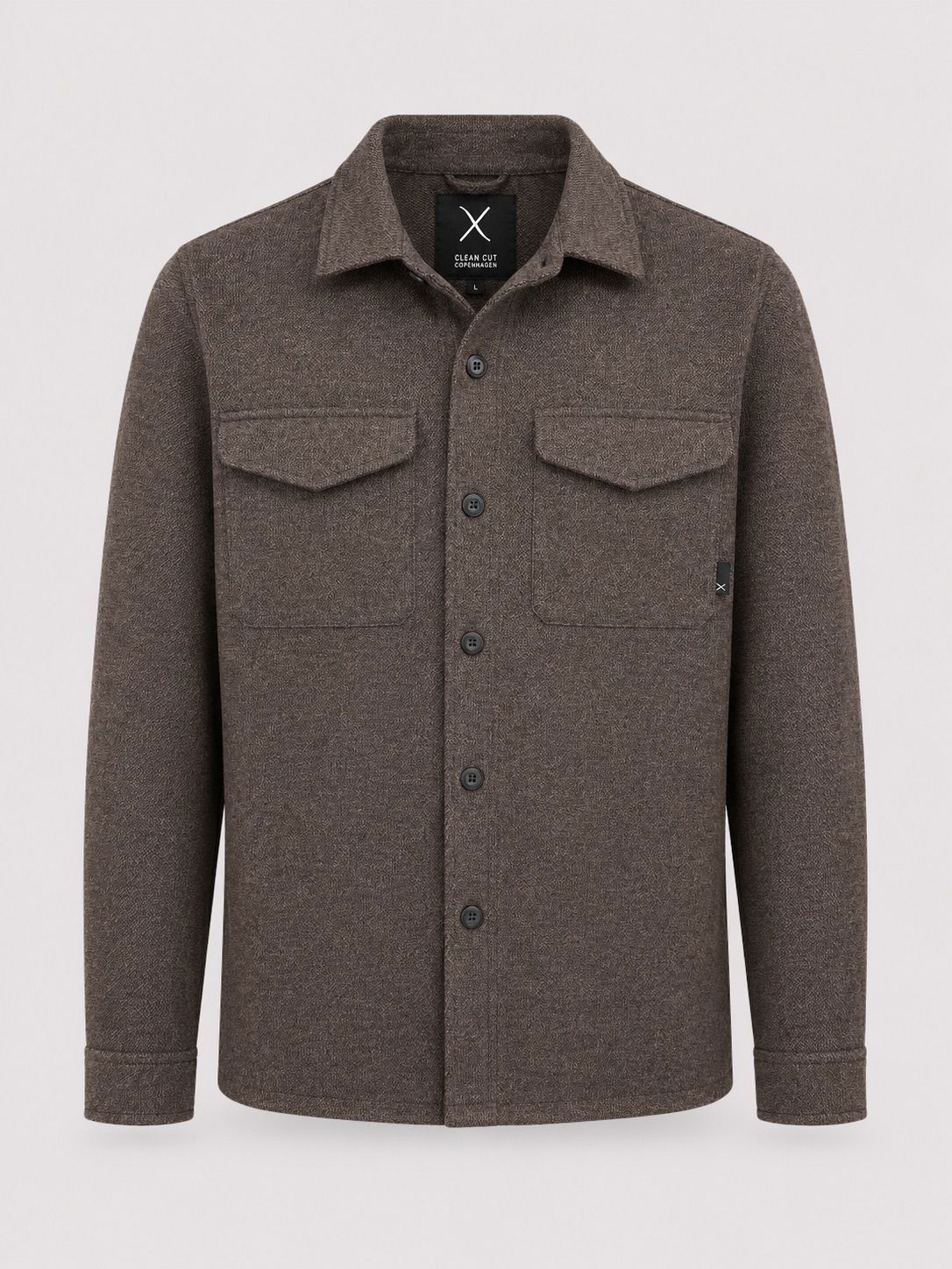 Ditlev Overshirt Dark Brown