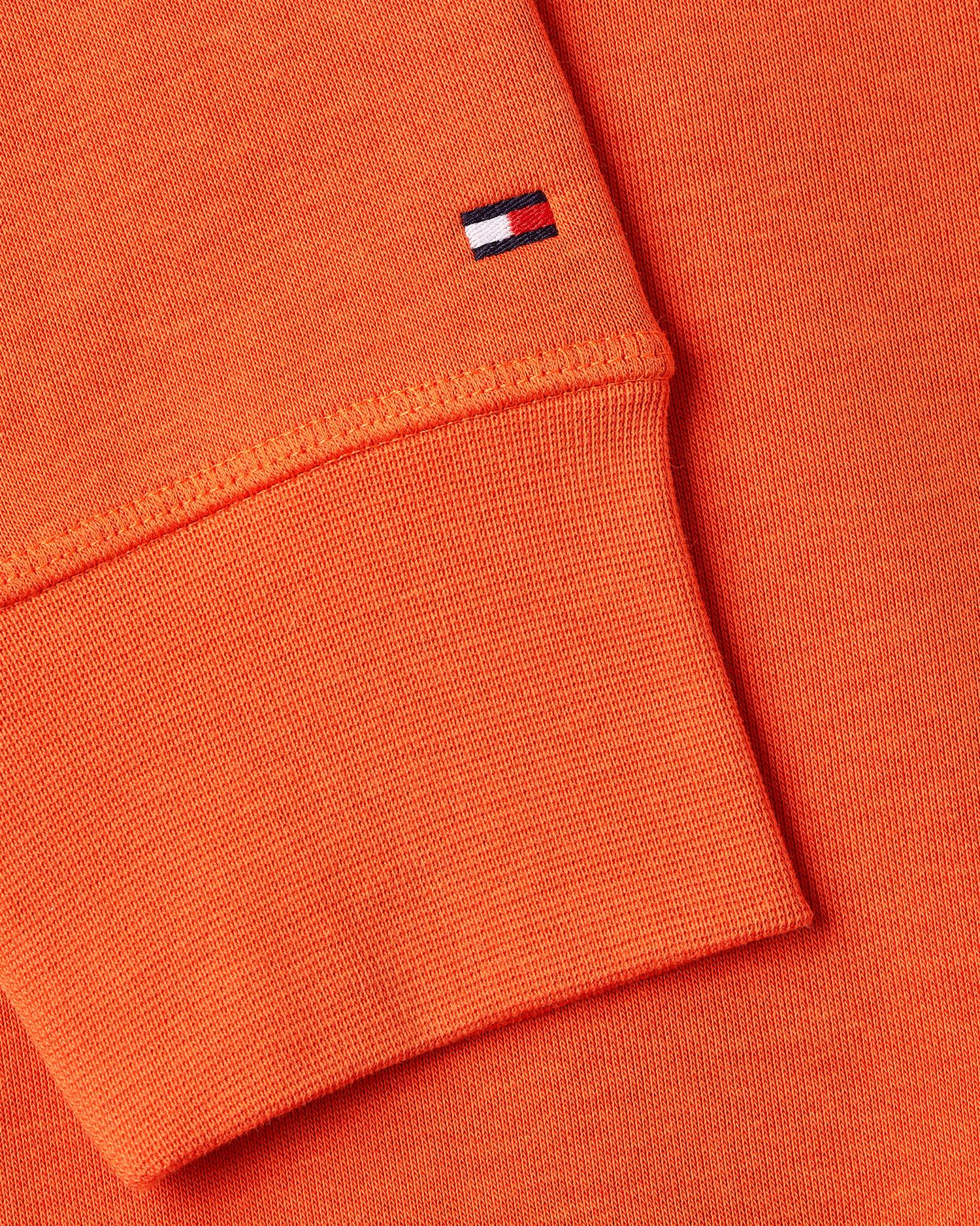 TOMMY LOGO HOODY Brilliant Orange