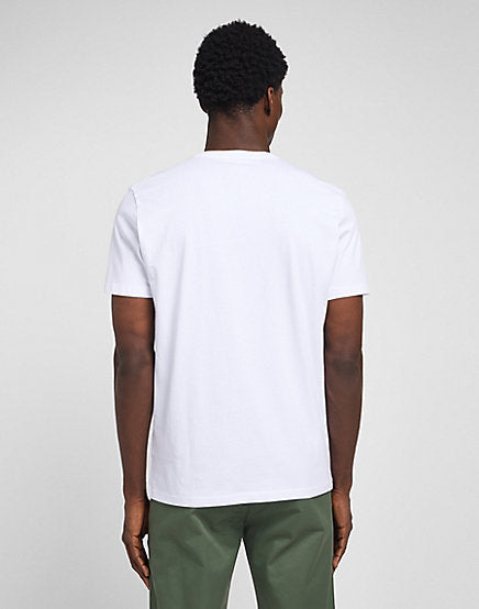 WOBBLY LOGO TEE White