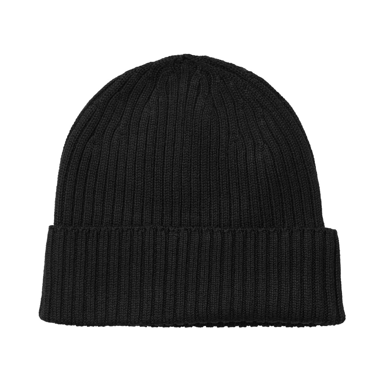 Beanie 100% merino wool 1100 Black