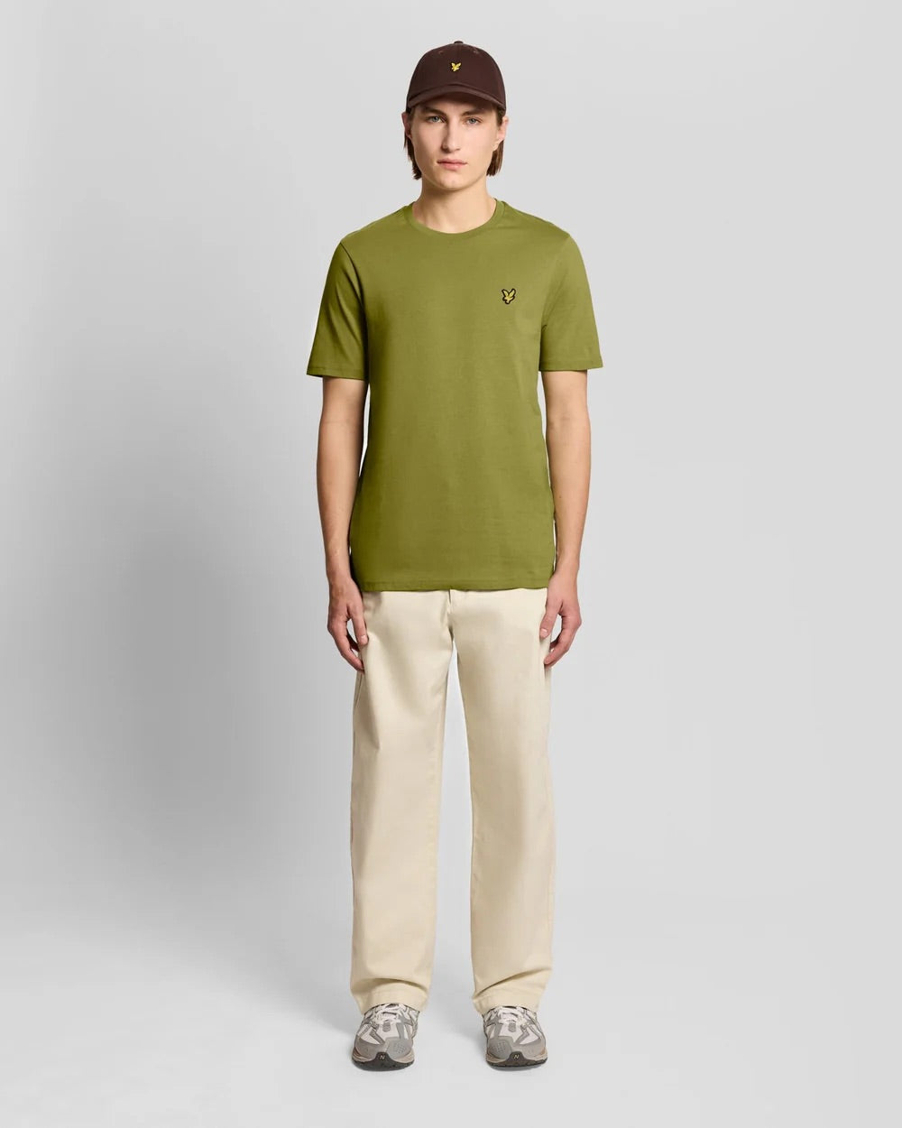 Plain T- Shirt Shrub Green