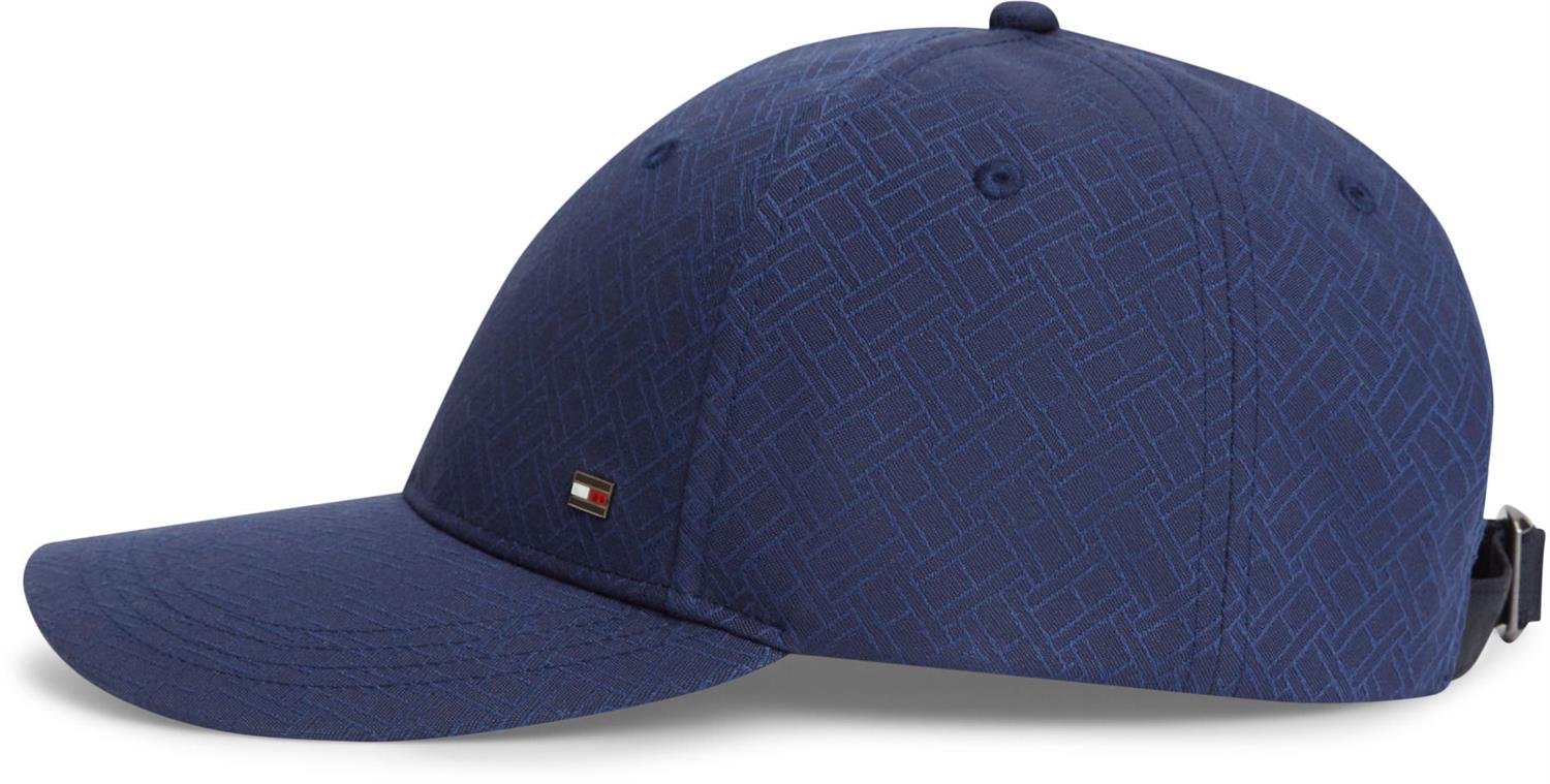 Th Flag Jacquard 6 Panel Cap Space Blue