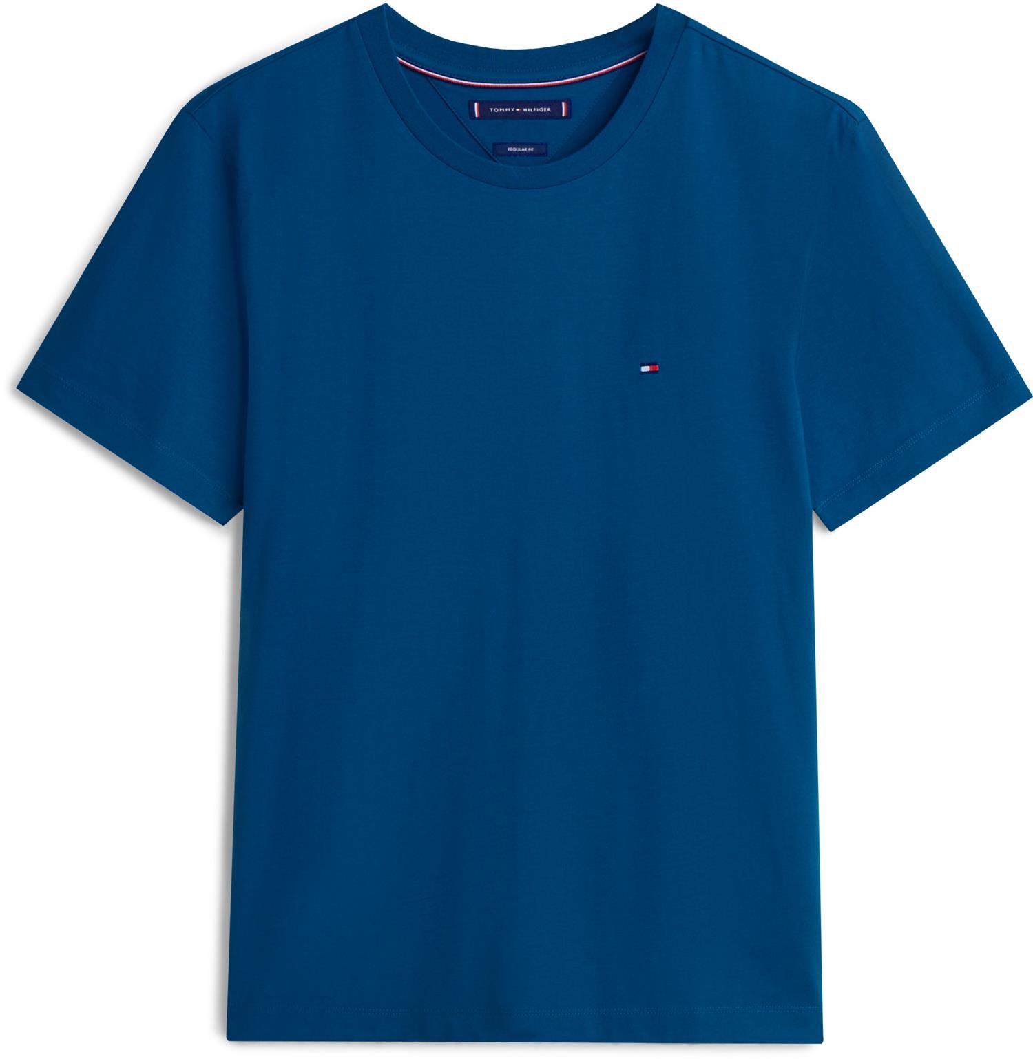 Ess Seasonal Reg Fit Solid Tee Vibrant Indigo