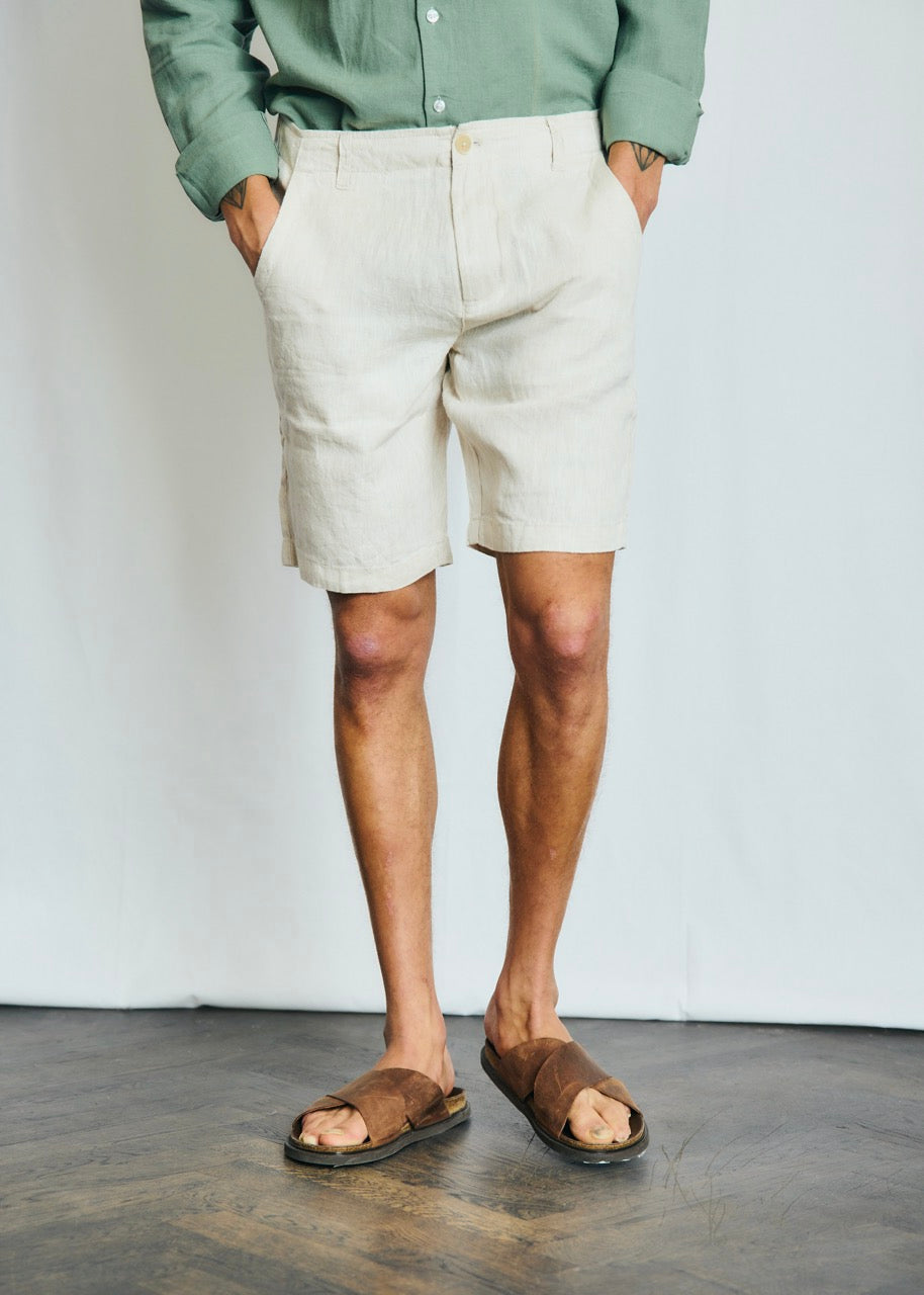 BS Peppon Regular Fit Shorts Sand