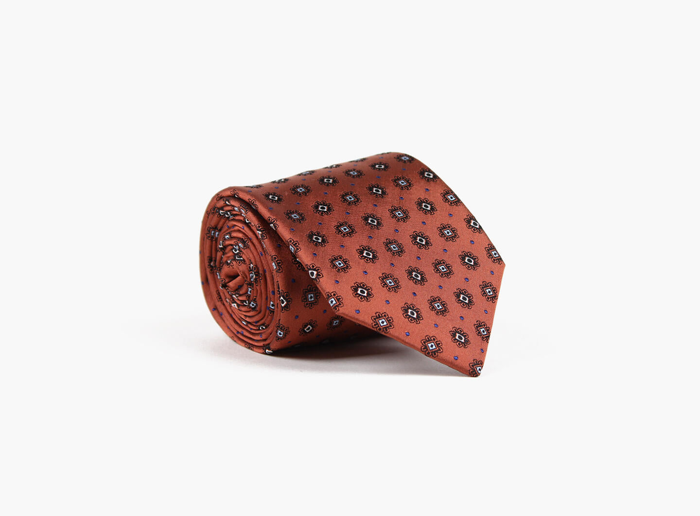 Montecrist Woven tie 7,6 cm Dark Orange