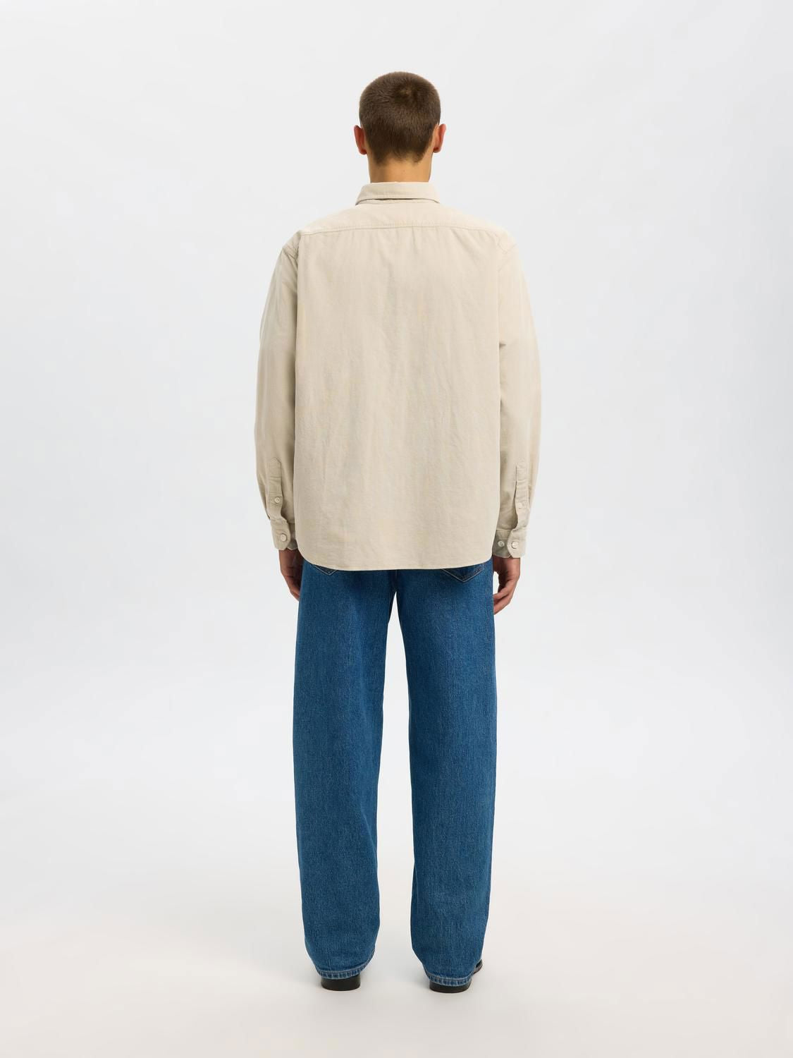 Slmregcole Danni Cord Bd Ls Shirt Noos Moonstruck