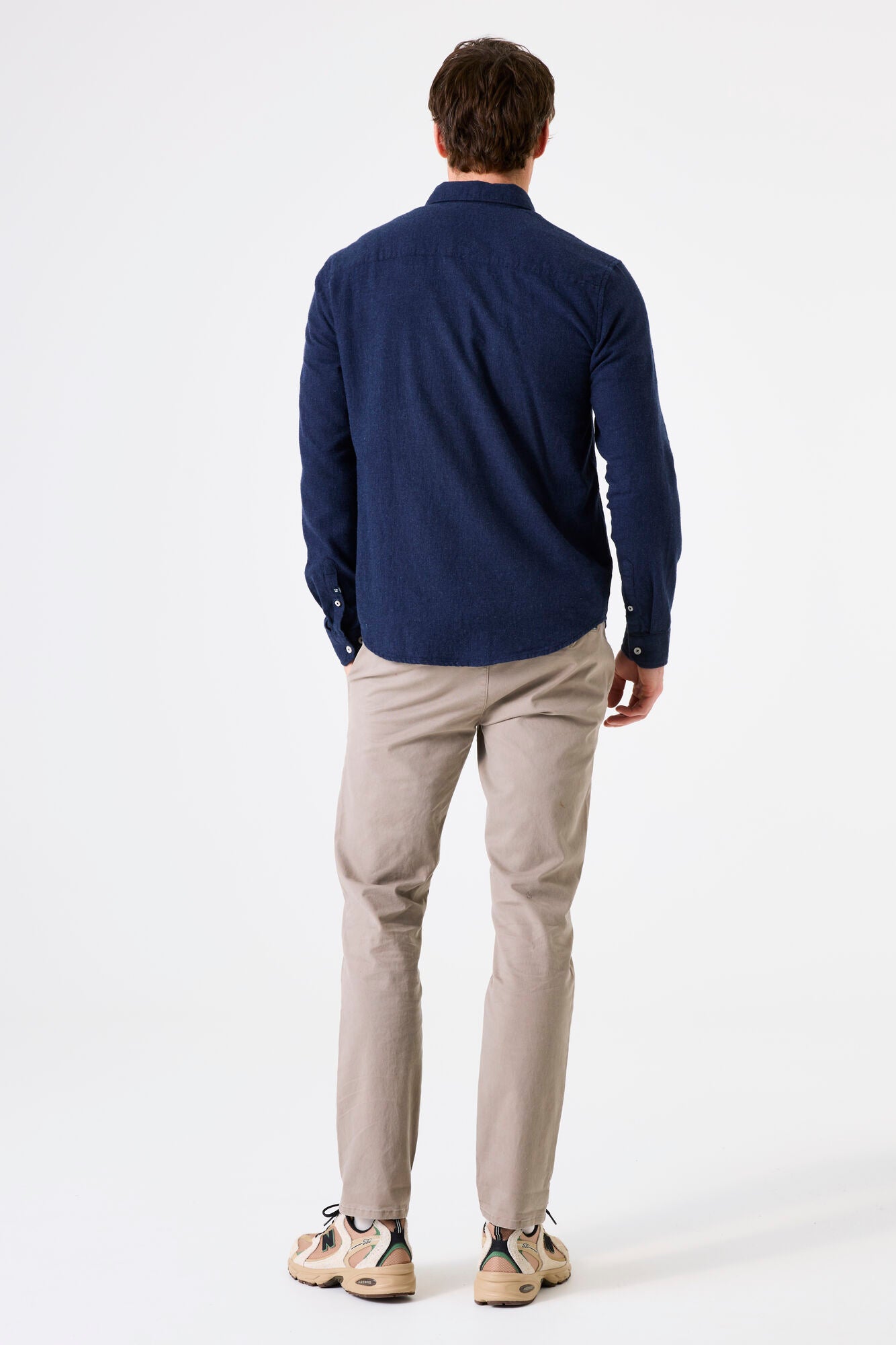 K51284 men´shirt LS Deep Ink