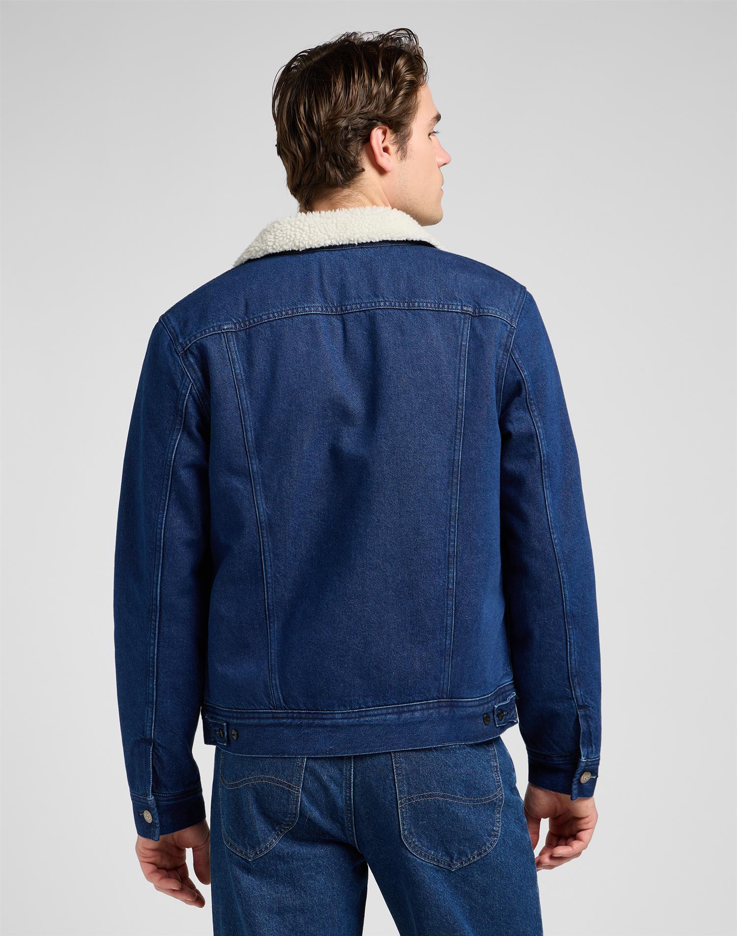 Lee Sherpa jacket Save IT Lt. Blue
