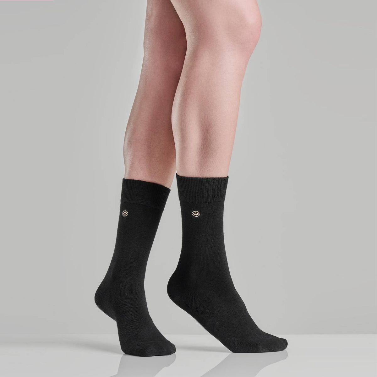 Bambusa socks basic 5-pack Black