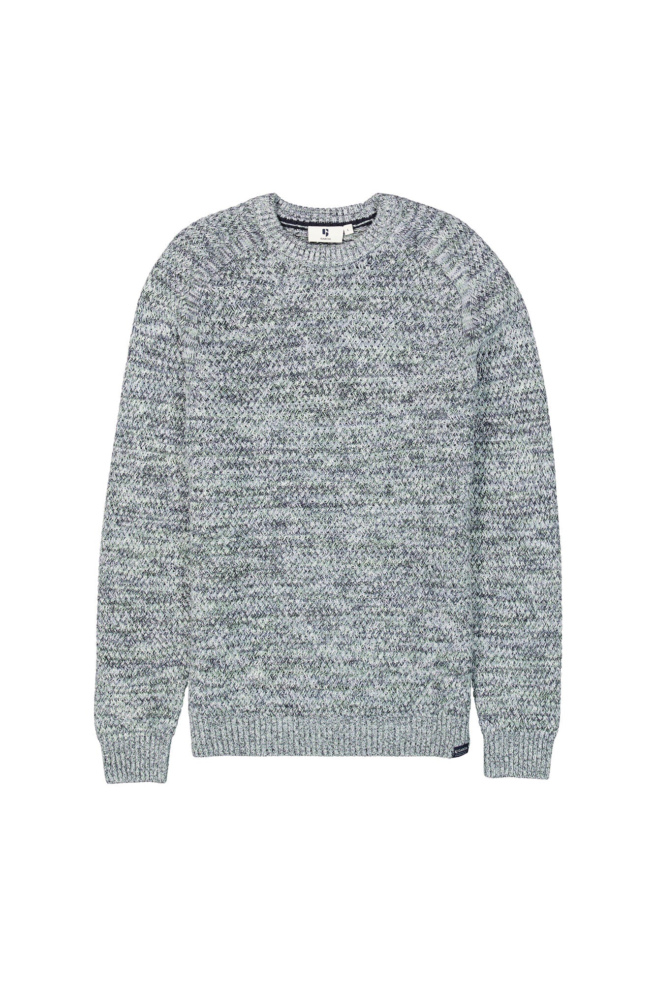 I51243 men´s pullover Frosted Green