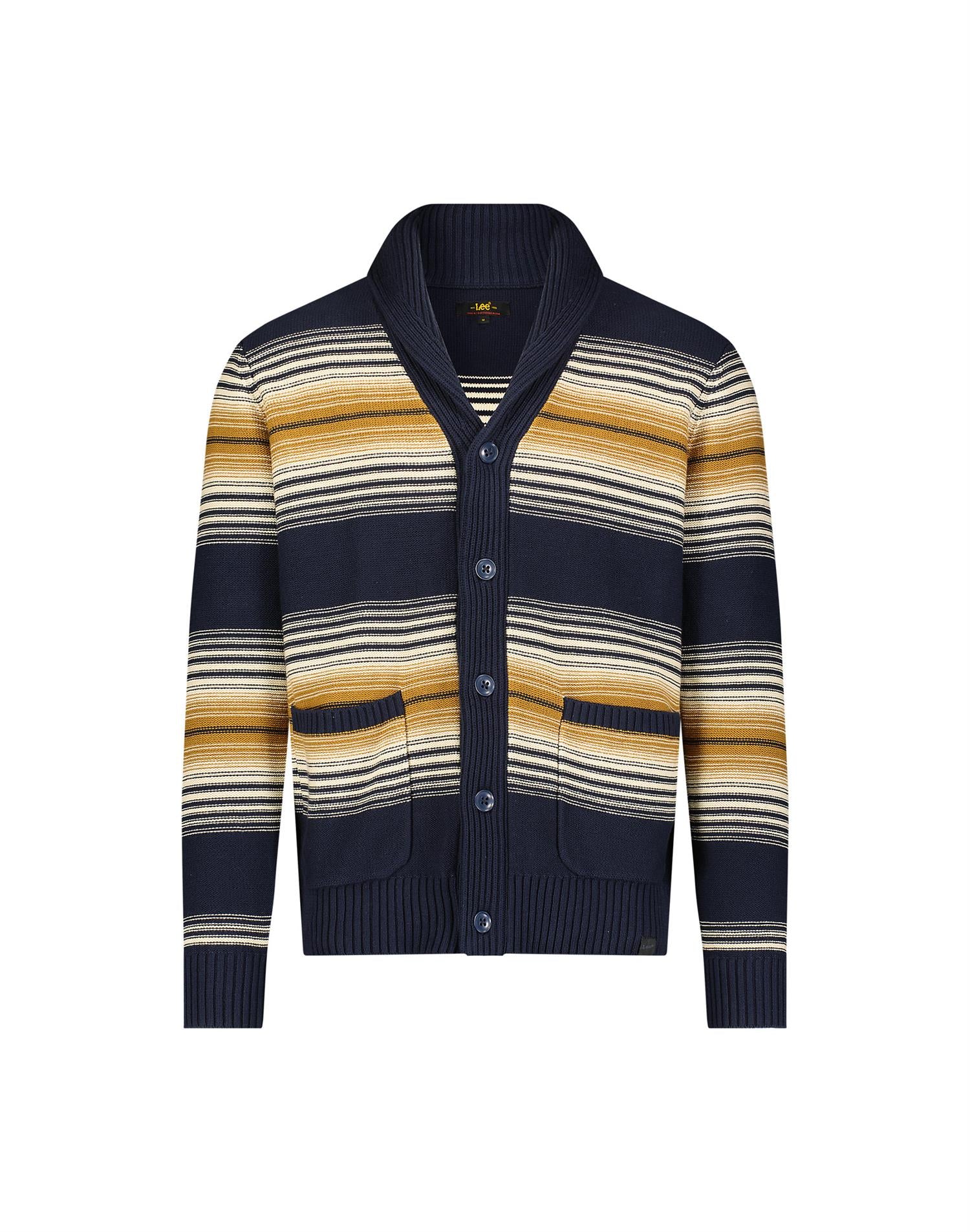 FRONTIER CARDIGAN Navy