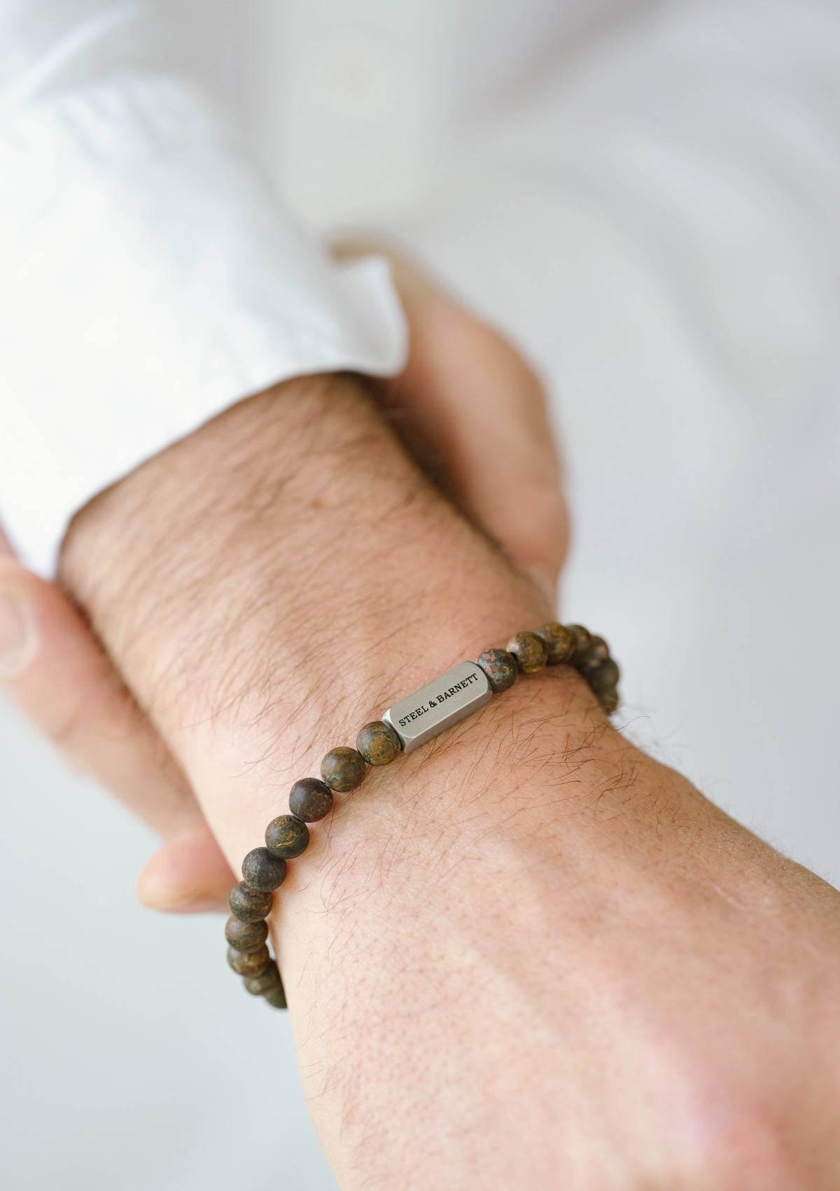 Stones Bracelet Natural Ned Matt Bronzite