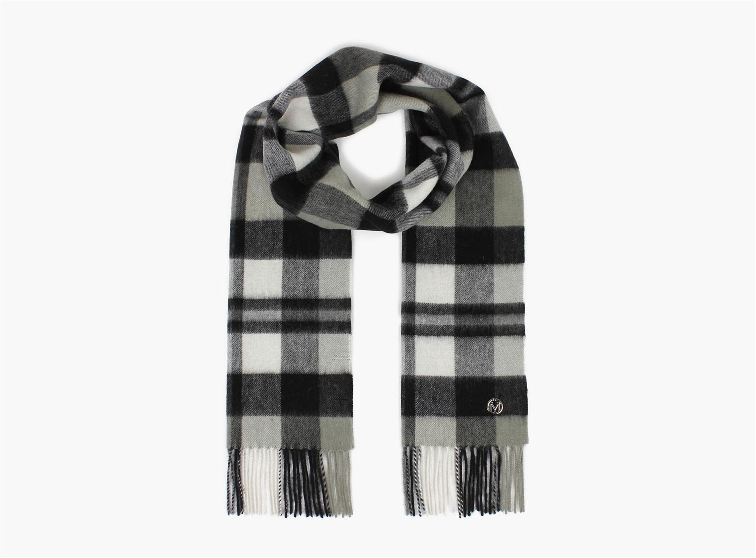 Montecristo 100% wool scarf Grå