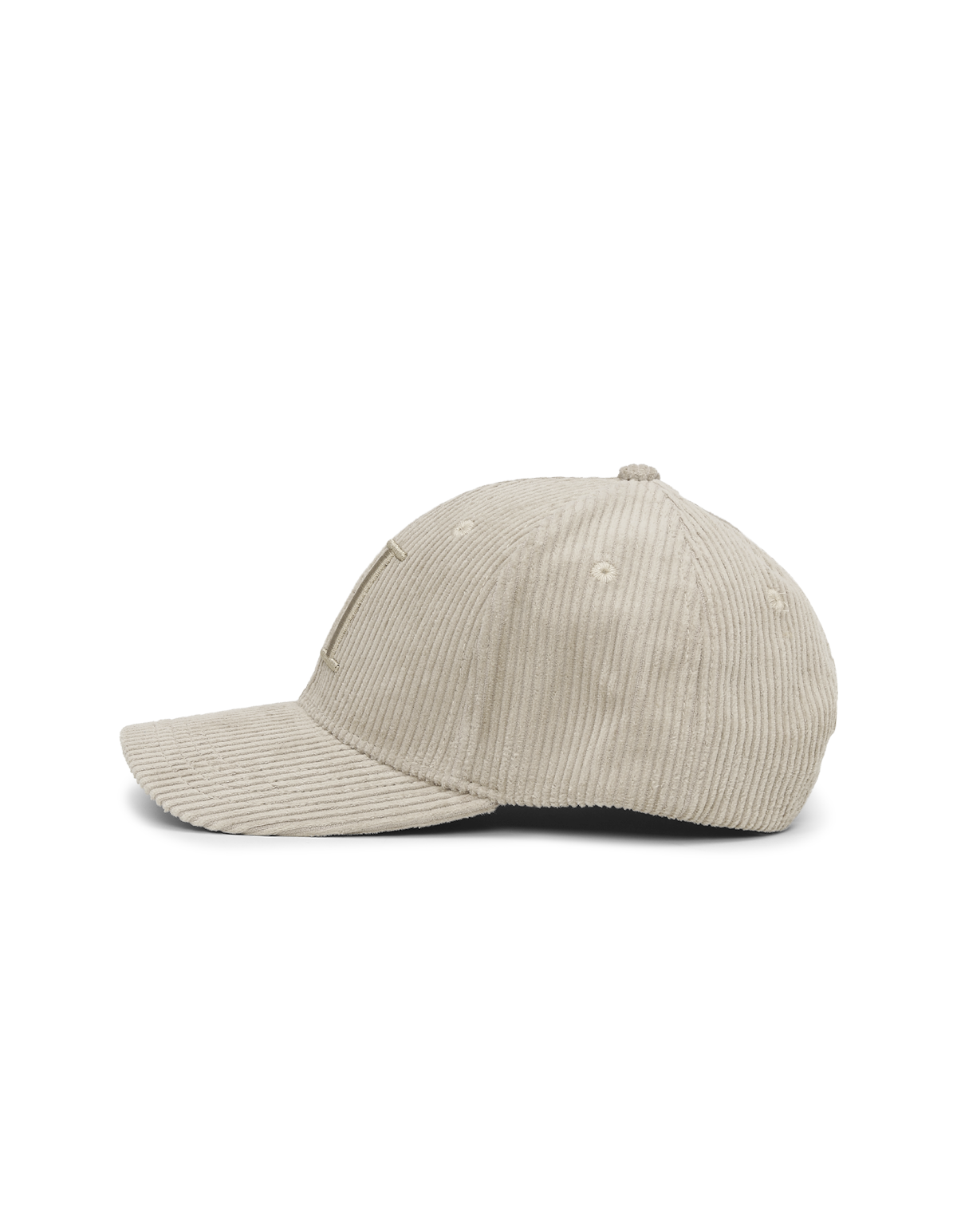 Core Corduroy Baseball Cap Dark Sand