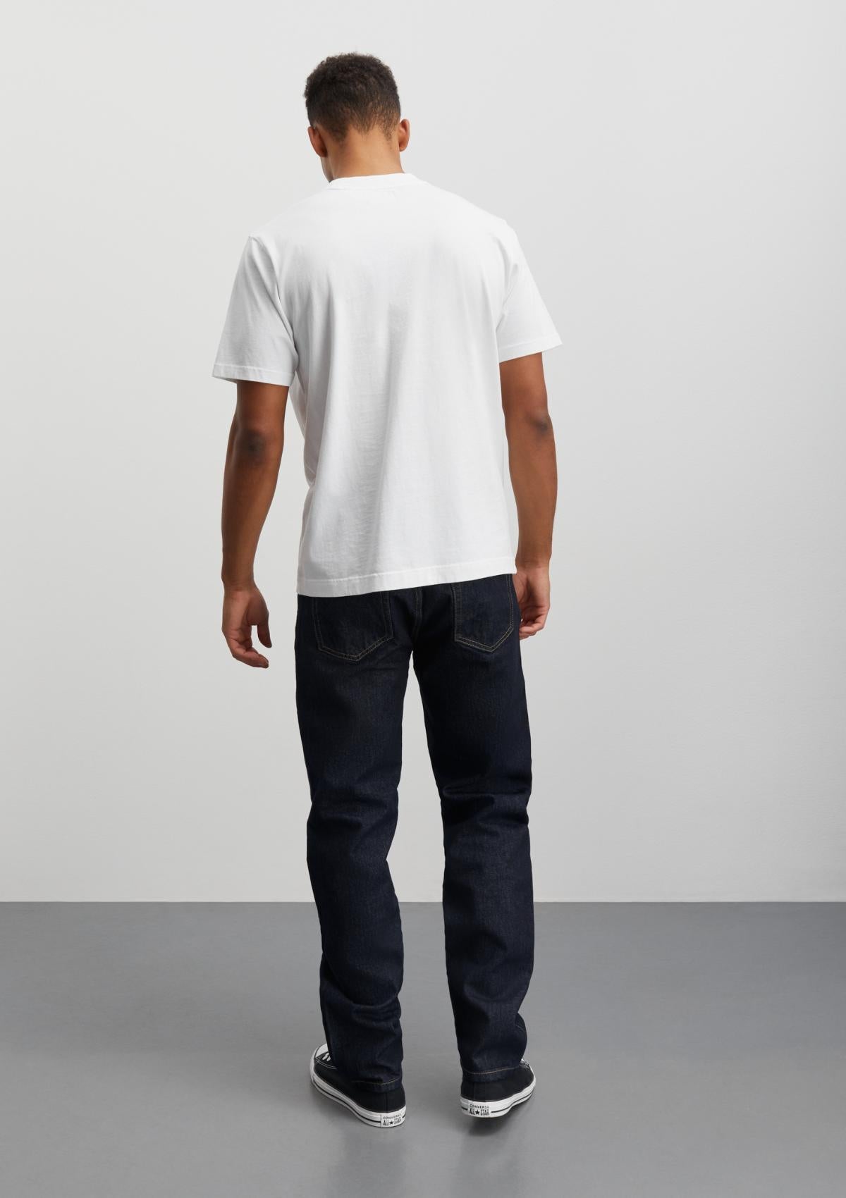 Cotton Jersey Frode Poloroide Tee White