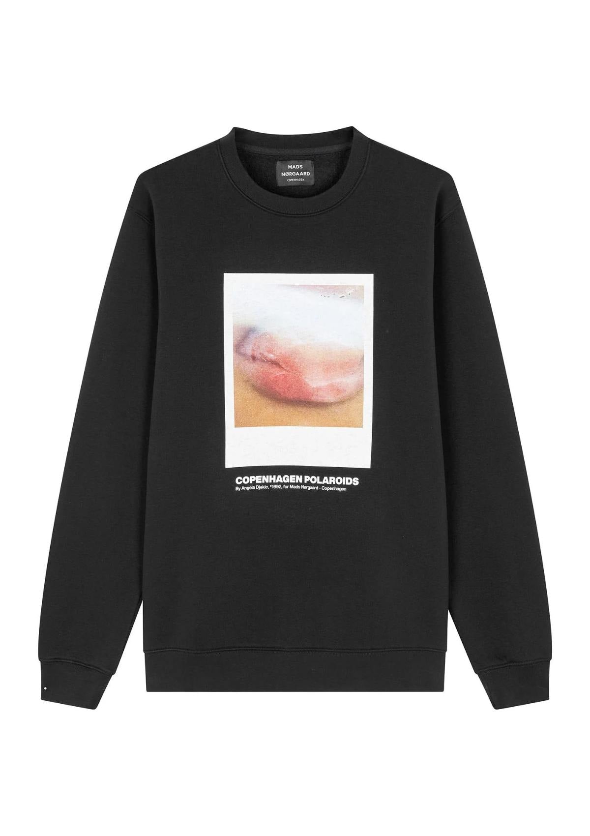 Standard Crew Polaroid Sweat Black