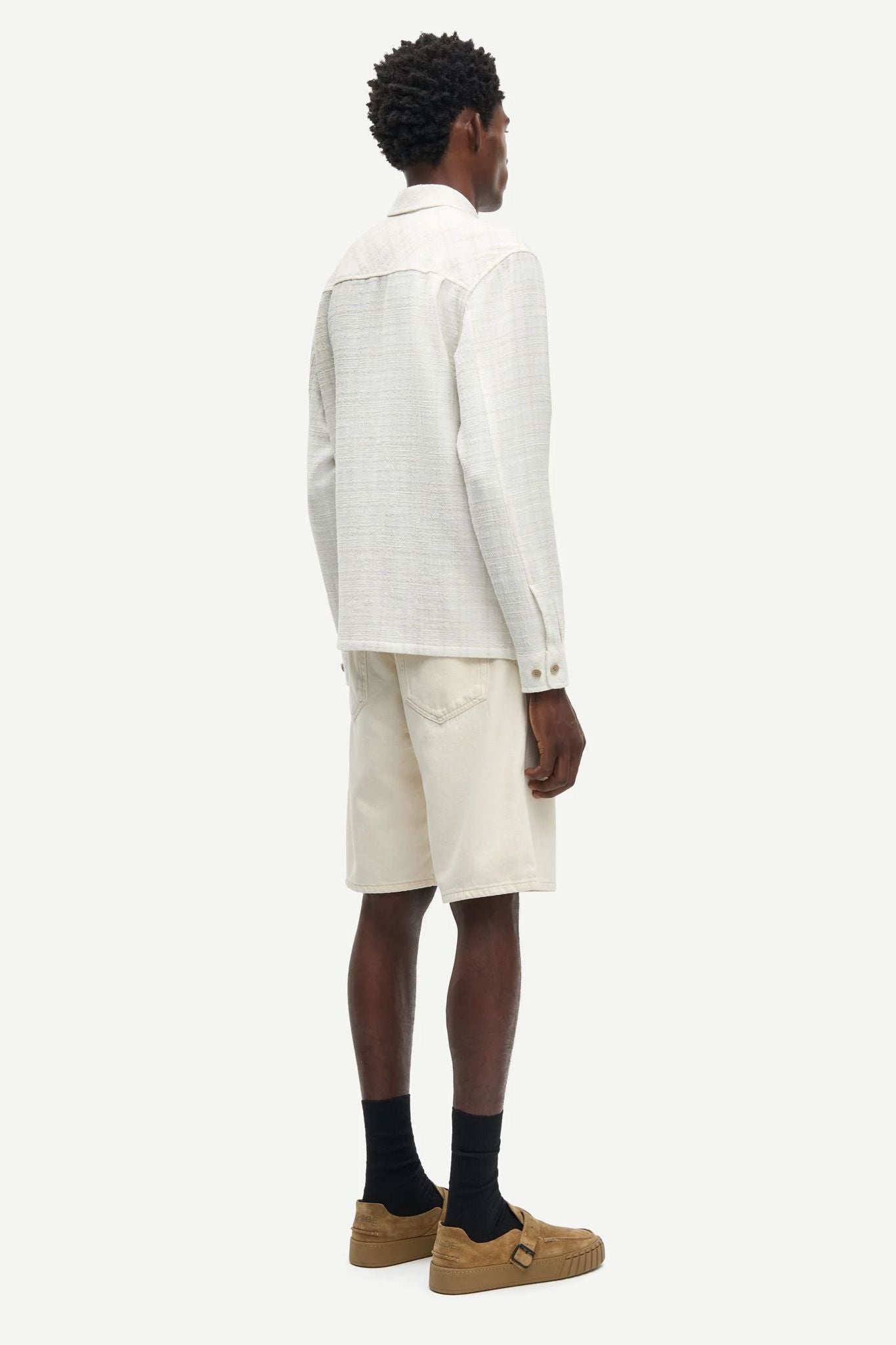 Sadamon Gc Overshirt 16079 Silver Birch Ch.