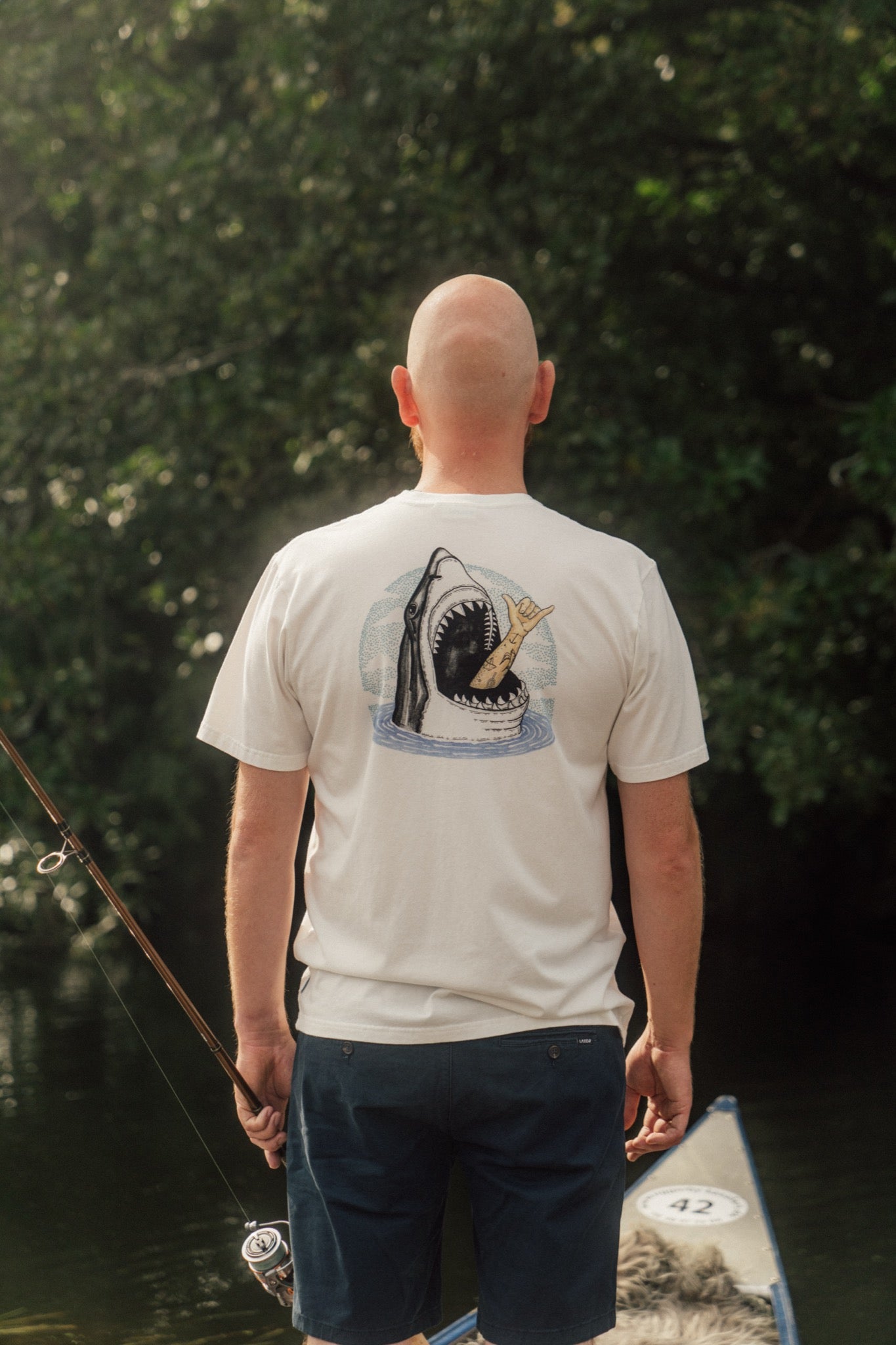 Back Attack T-shirt Starwhite