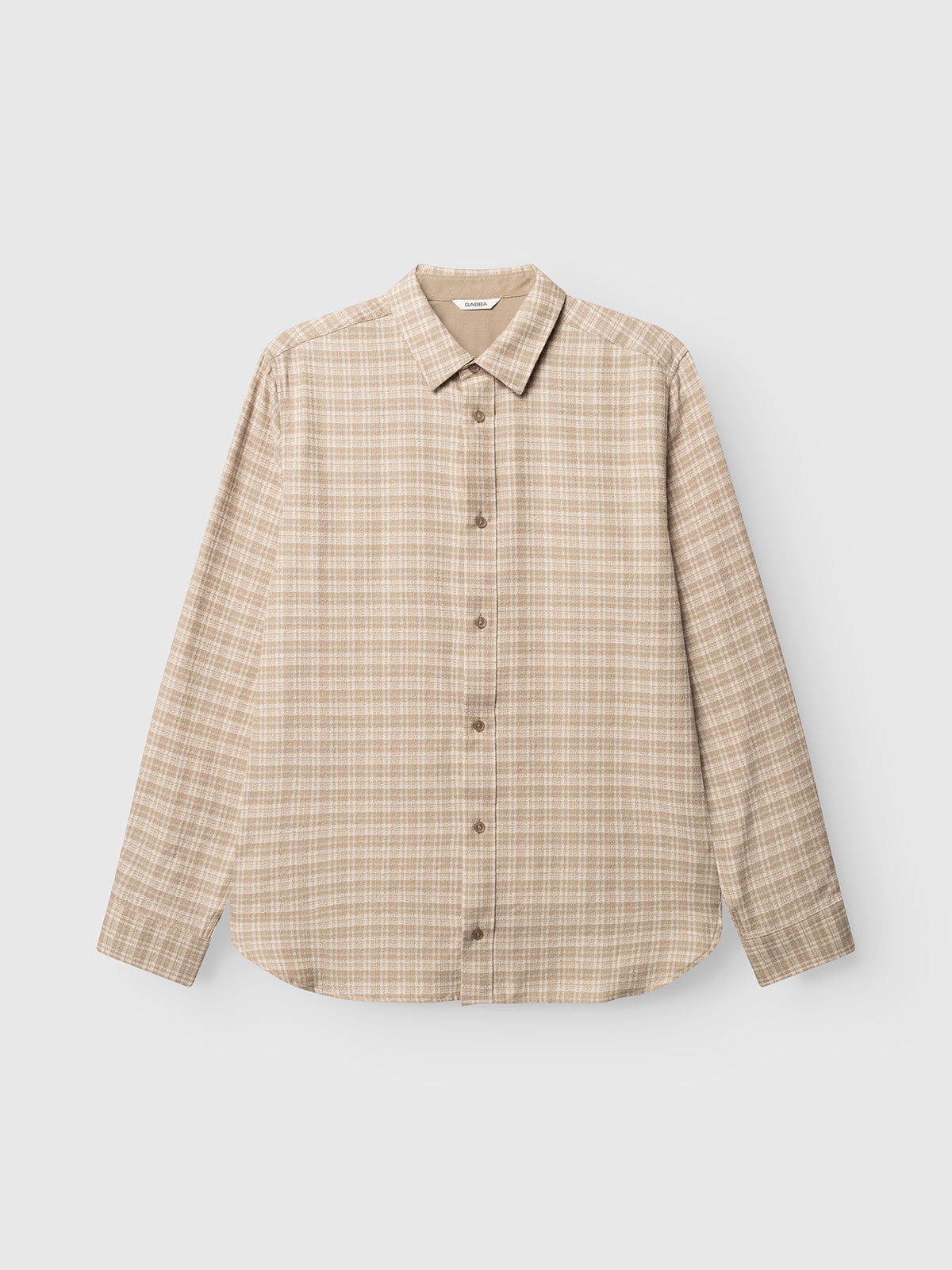 Gabba Sven Regular Skjorte – Sand