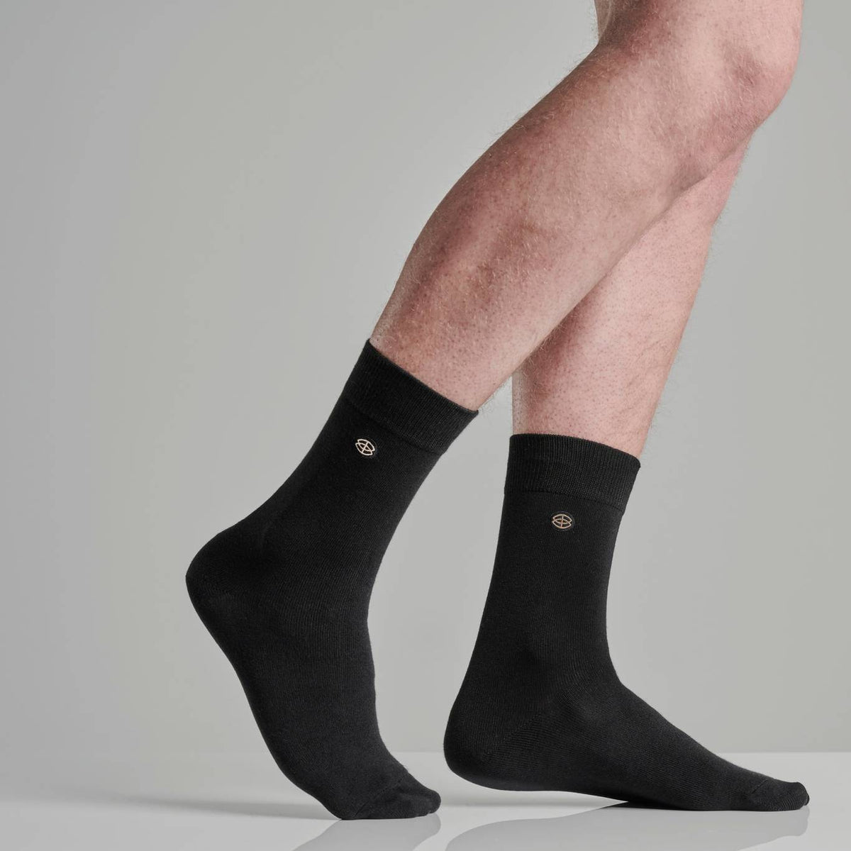 Bambusa socks basic 5-pack Black