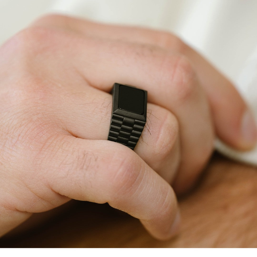 Hudson Ring Black