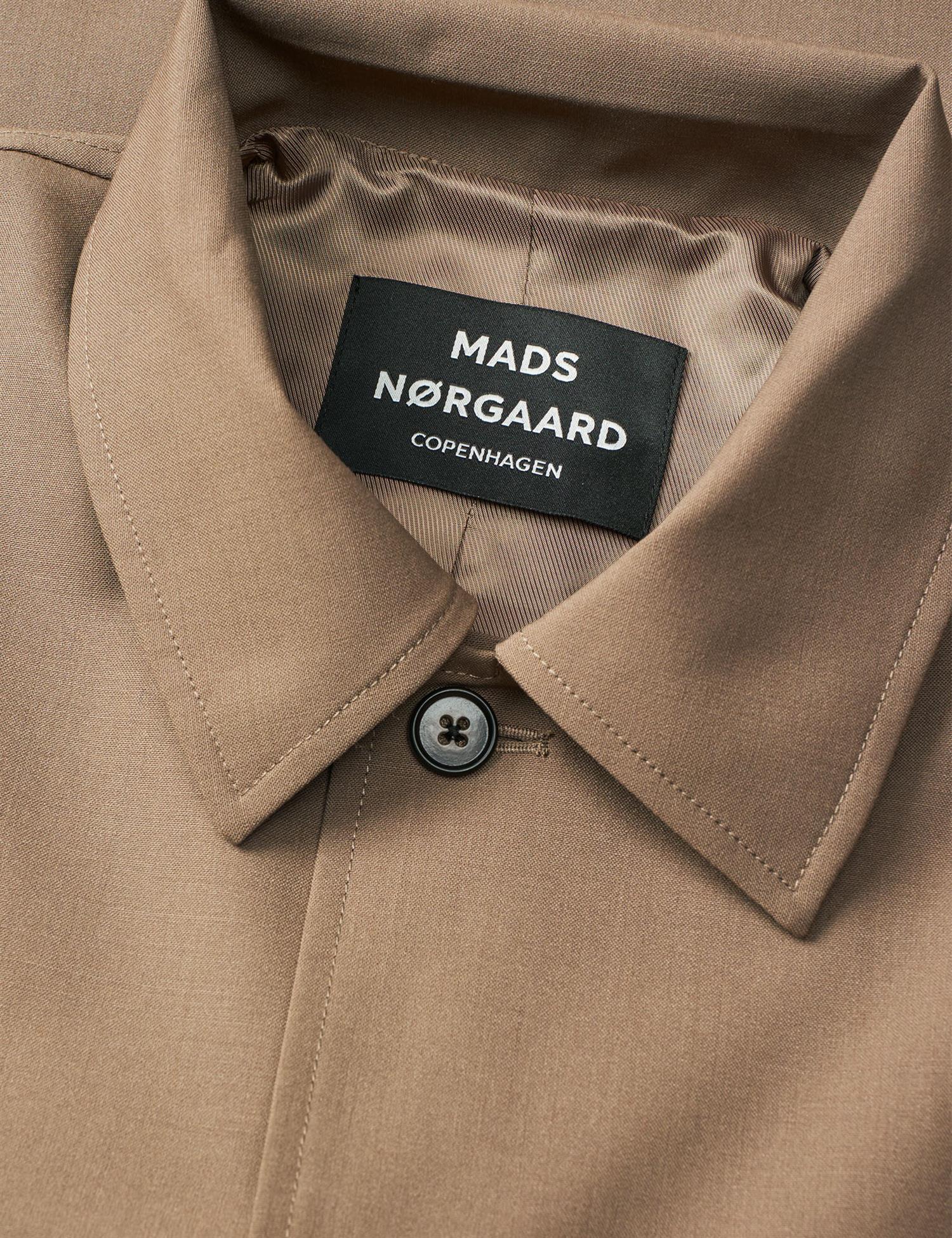 Dense Weave Travis Jacket Walnut
