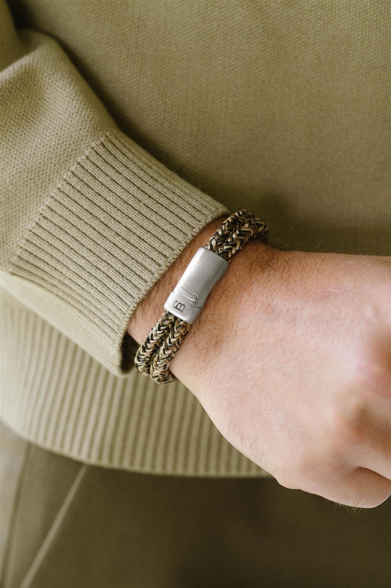 Rope Bracelet lake Rust