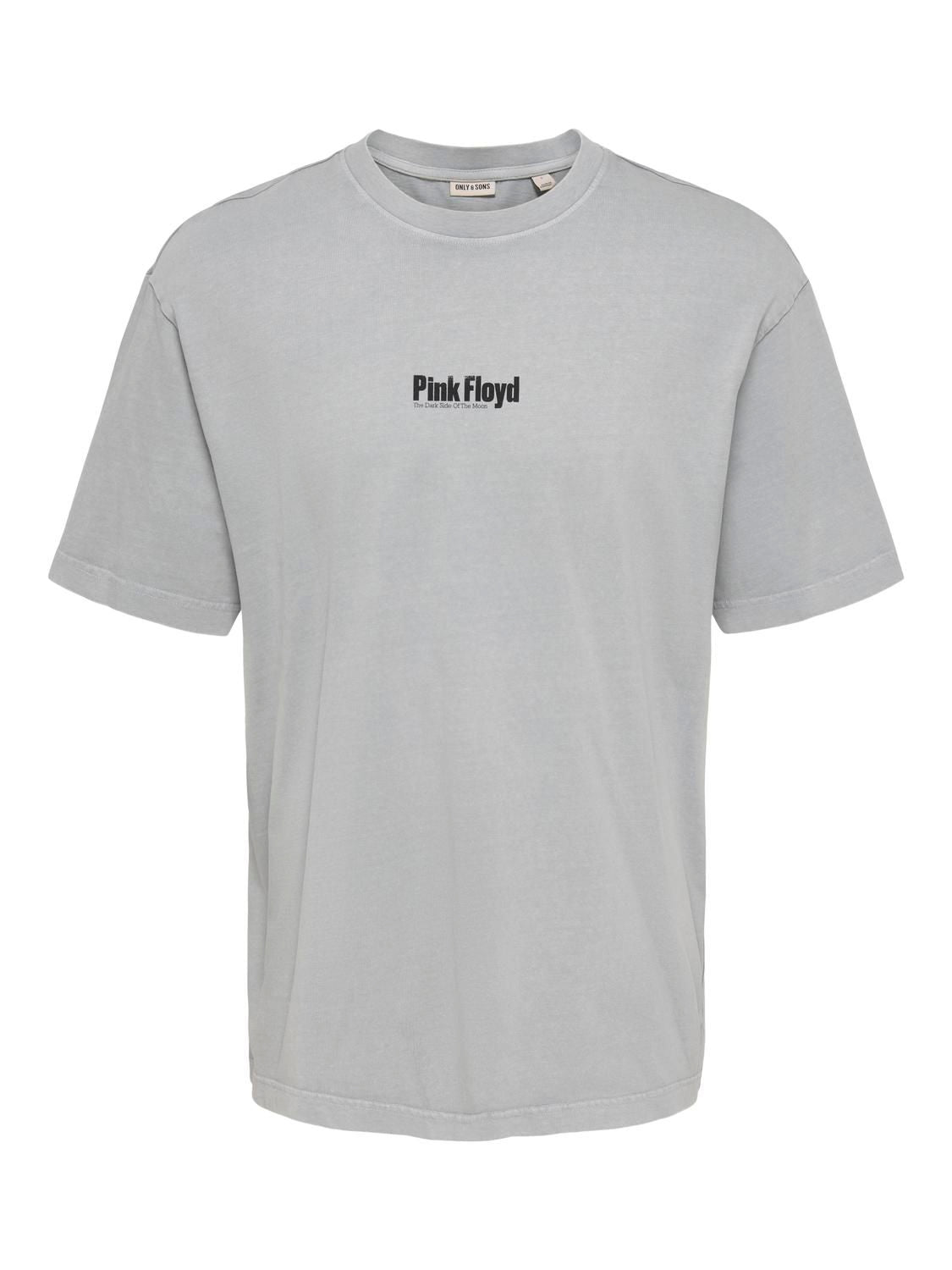 Onspink Floyd Life Rlx Ss Washed Lic Tee Ultimate Grey 3 Squares